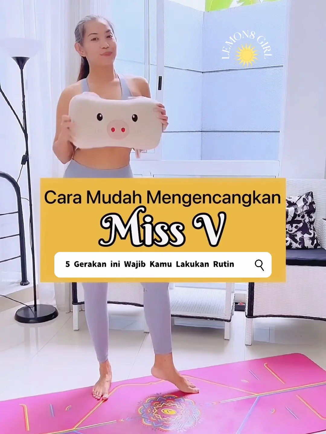 5 Gerakan Mengencangkan Miss V วิดีโอที่เผยแพร่โดย Myfitdailydose