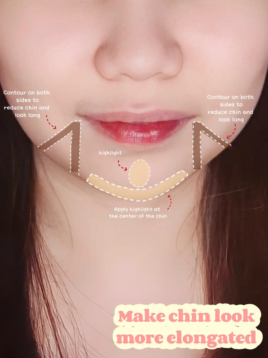 Contour + Highlight Chin Tutorial | Gallery posted by Aira | Lemon8