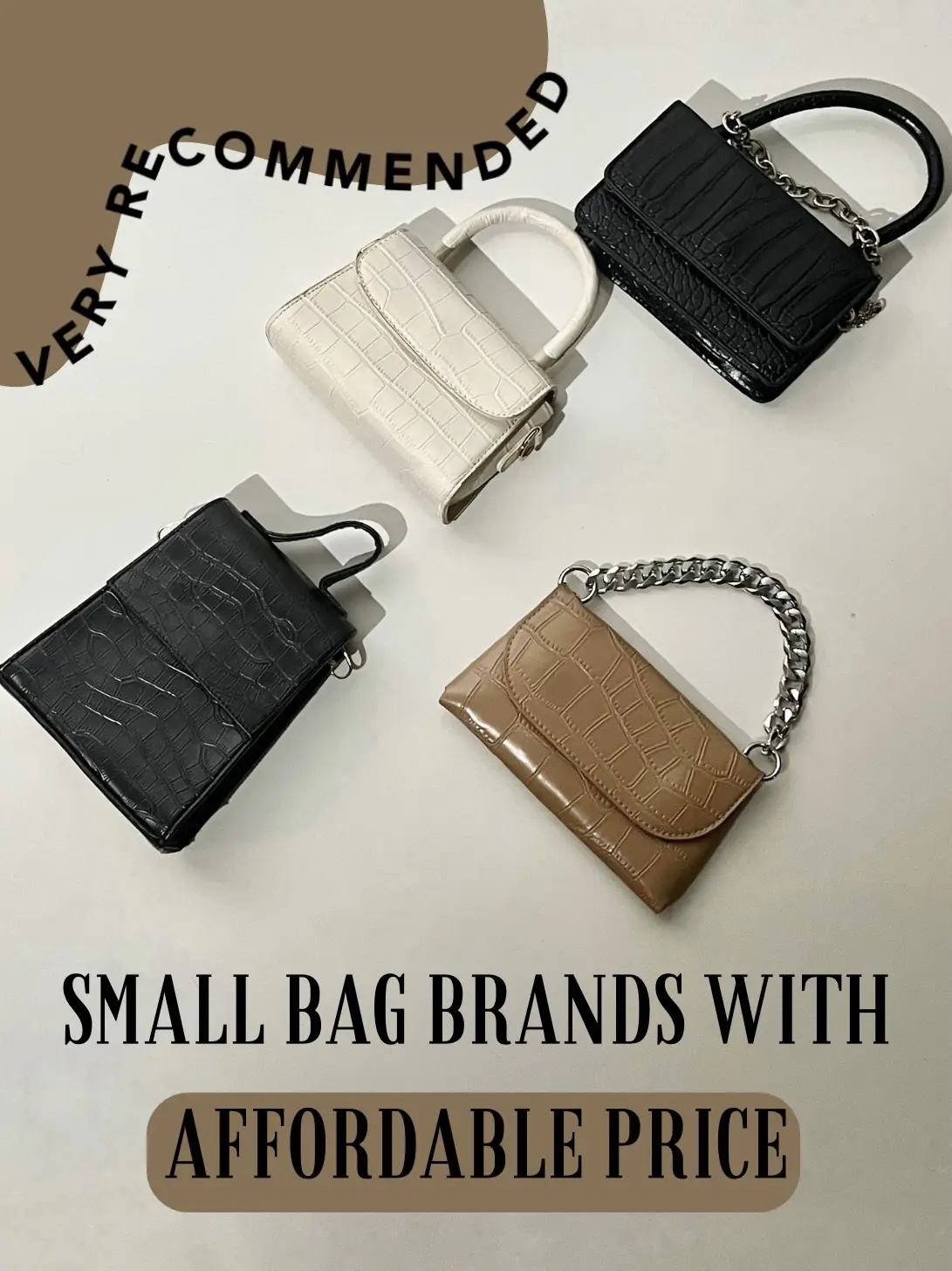 SMALL BAG BRANDS WITH AFFORDABLE PRICE🤎 MUST HAVE!, Gallery posted by  Charmine🤍