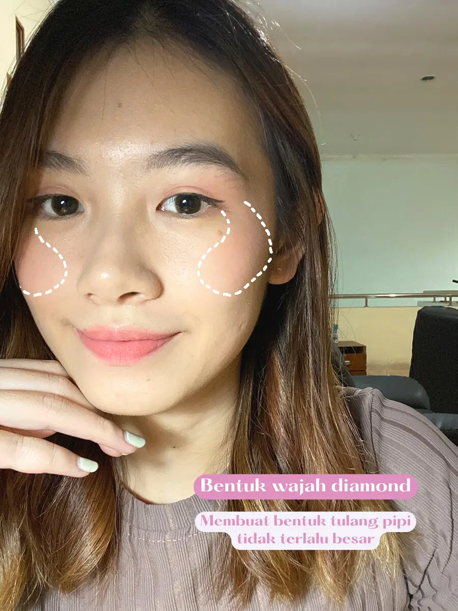 Cara Pakai BLUSH ON Sesuai Dengan TIPE WAJAH 🙌💖 | Galeri Diposting Oleh ...