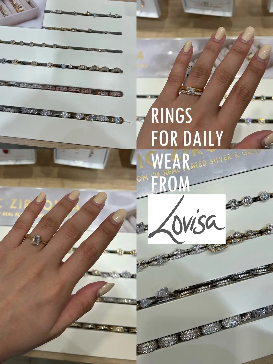 AFFORDABLE EVERYDAY RINGS FROM LOVISA! 💍✨