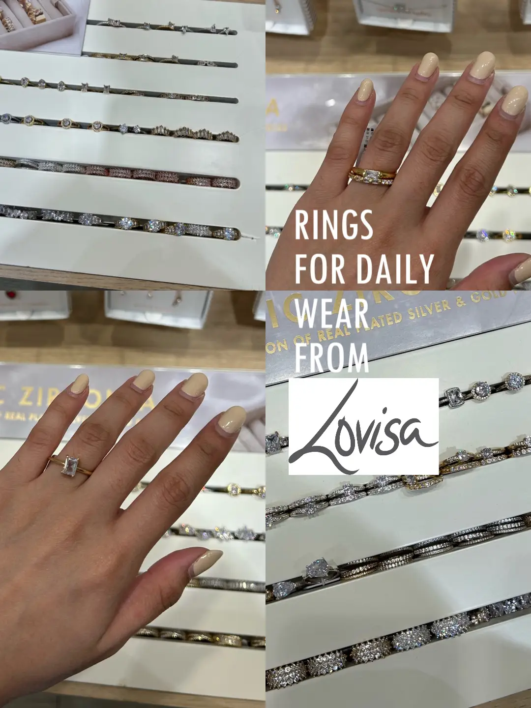 Lovisa Rings vs Accessorize Rings