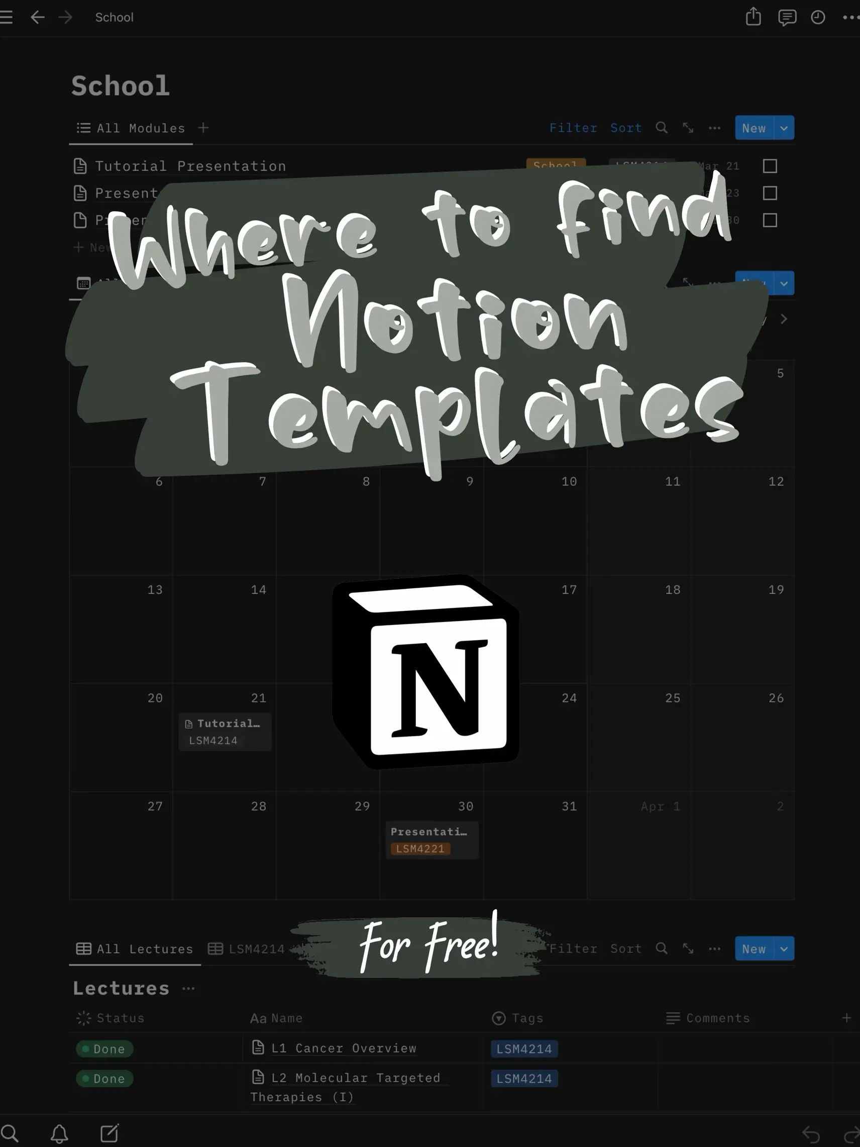 how i built my notion with these free templates!'s images