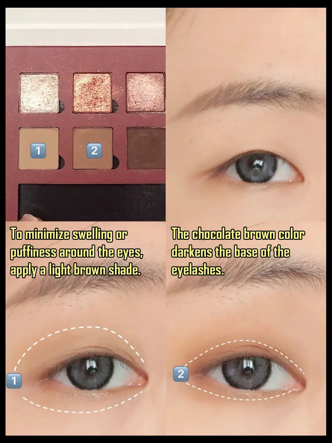 Eye Makeup For Single Eyelids Saubhaya Makeup