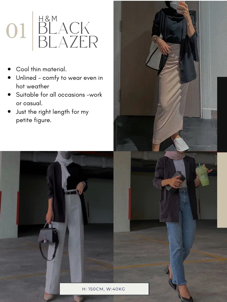 Blazer Collection - Most Worn to Least