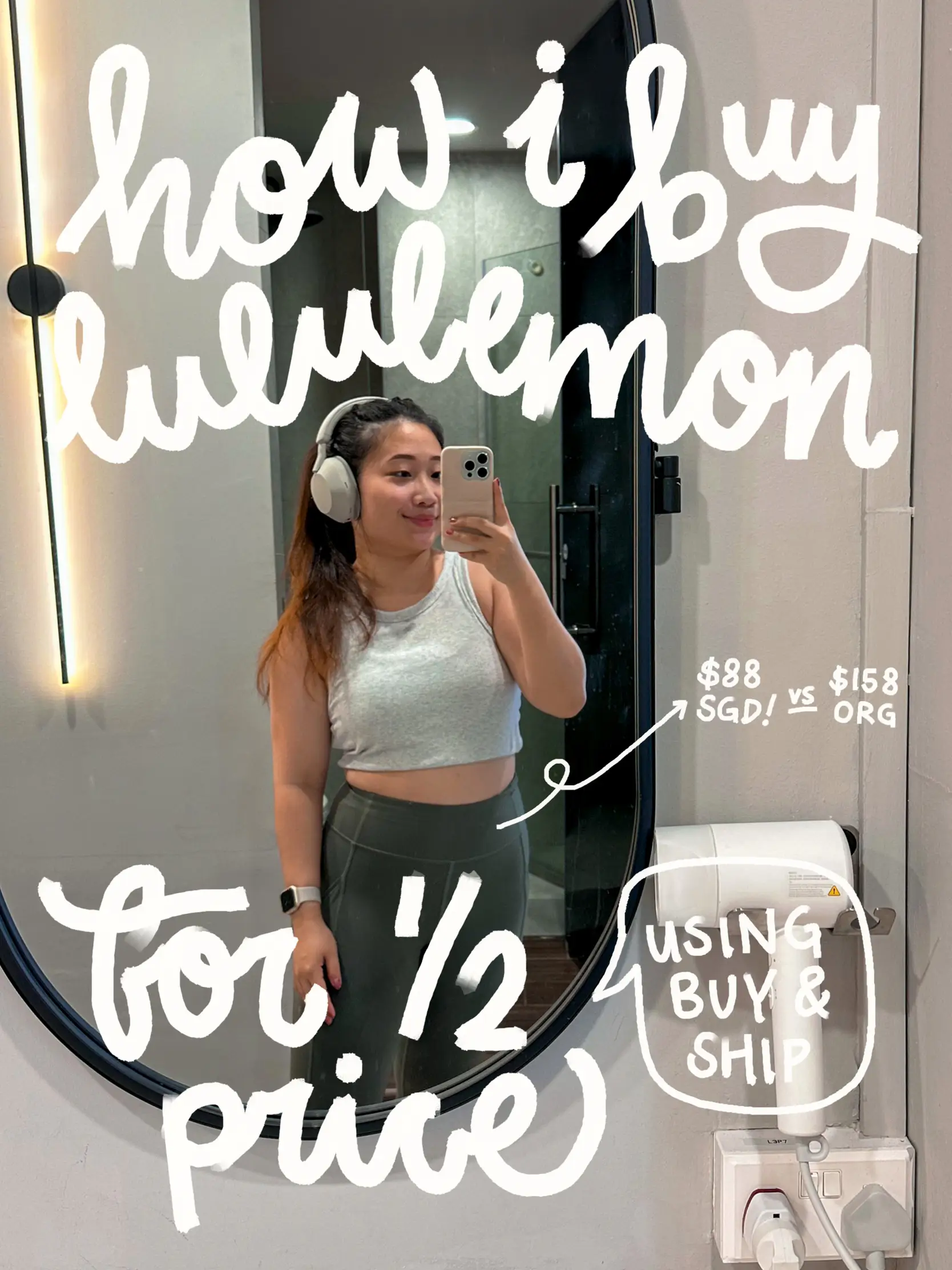 How I buy lululemon for half the price in SG!, Gallery posted by Nina  Neooo