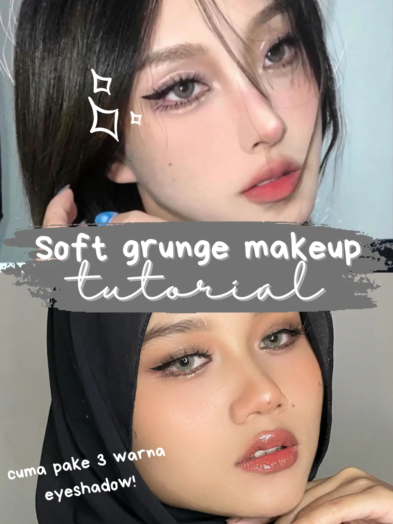 Soft Grunge Makeup Look