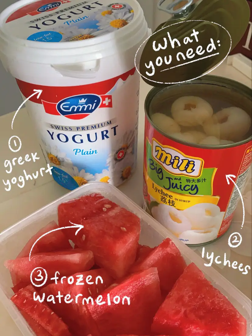 EASY & HEALTHIER 🍉 lychee crush Boost DUUUPE!! 😋 แกลเลอรีที่โพสต์โดย