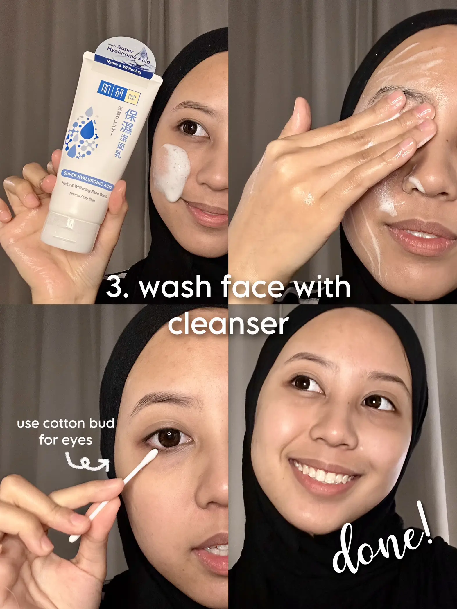 Double Cleansing for DRY SKIN แกลเลอรีที่โพสต์โดย Fazira Noor Lemon8