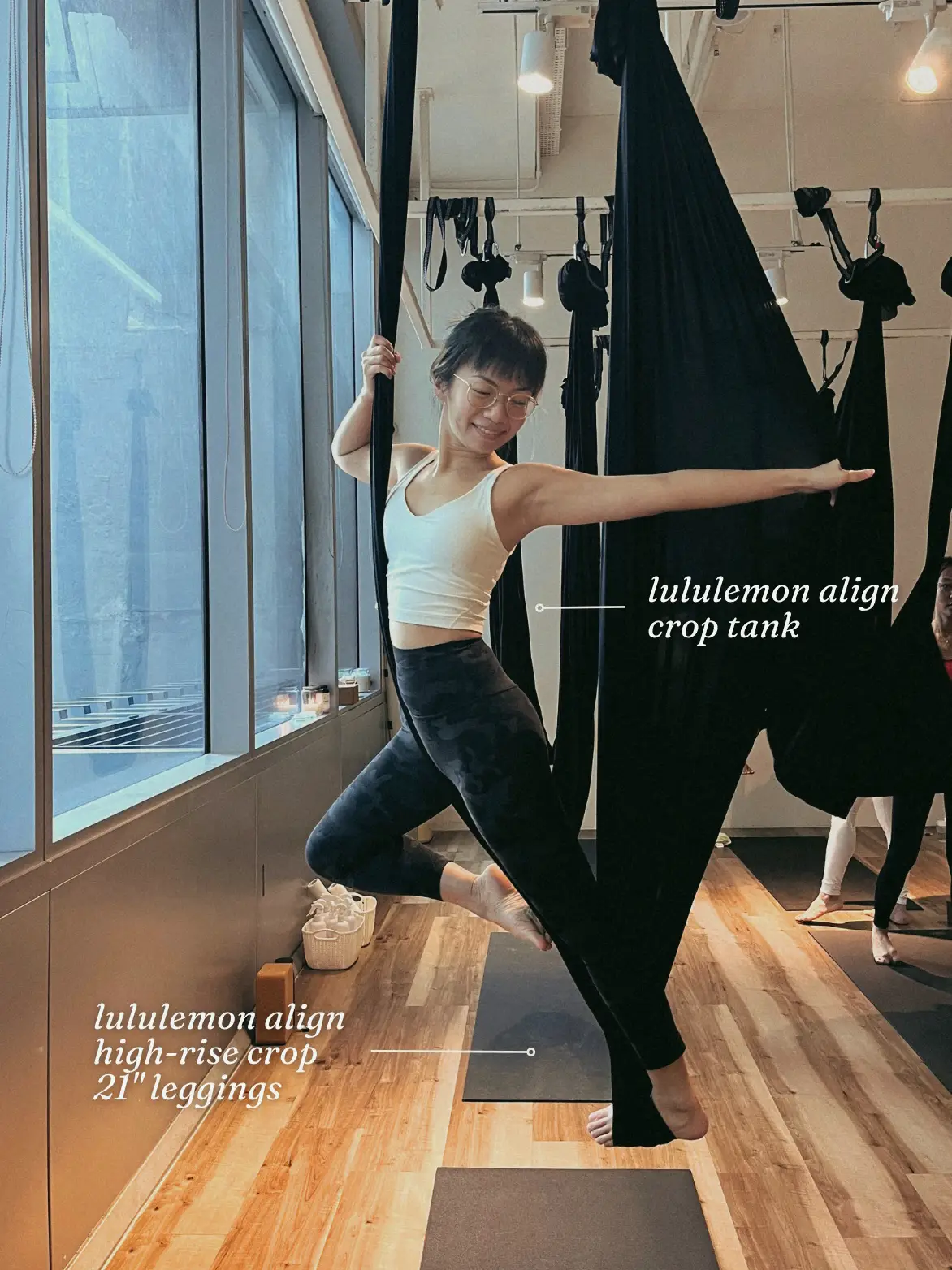 Contrasting color spaghetti strap yoga underwear－Mi Sha Xing
