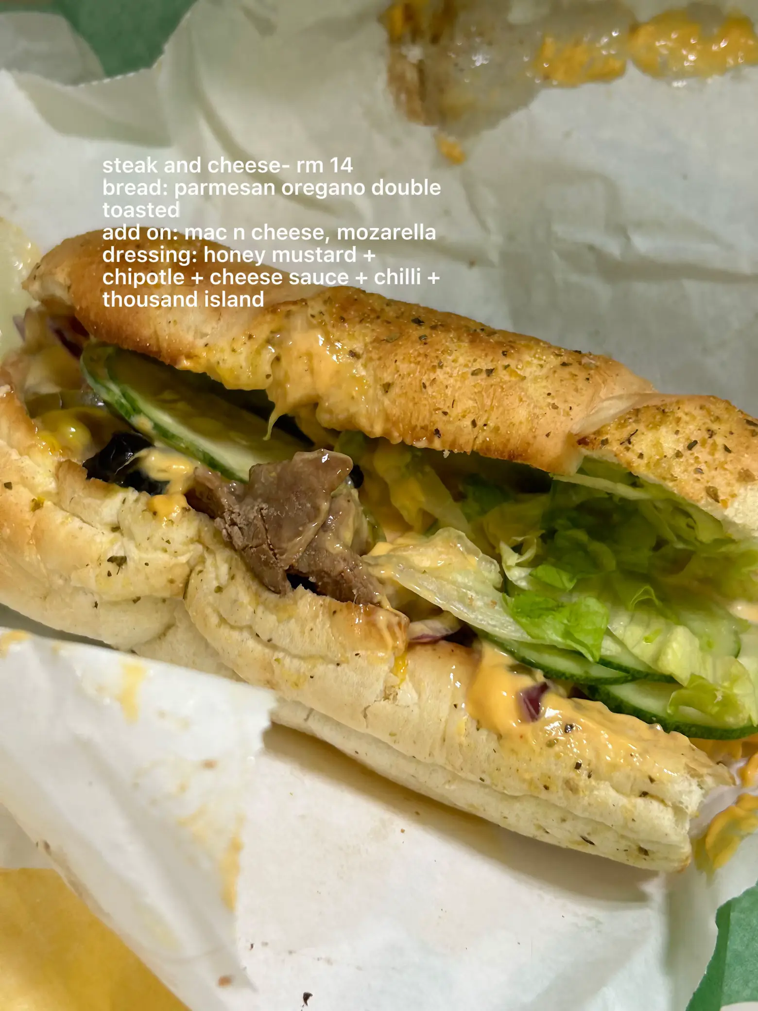 Gross Subway Sandwich Combinations