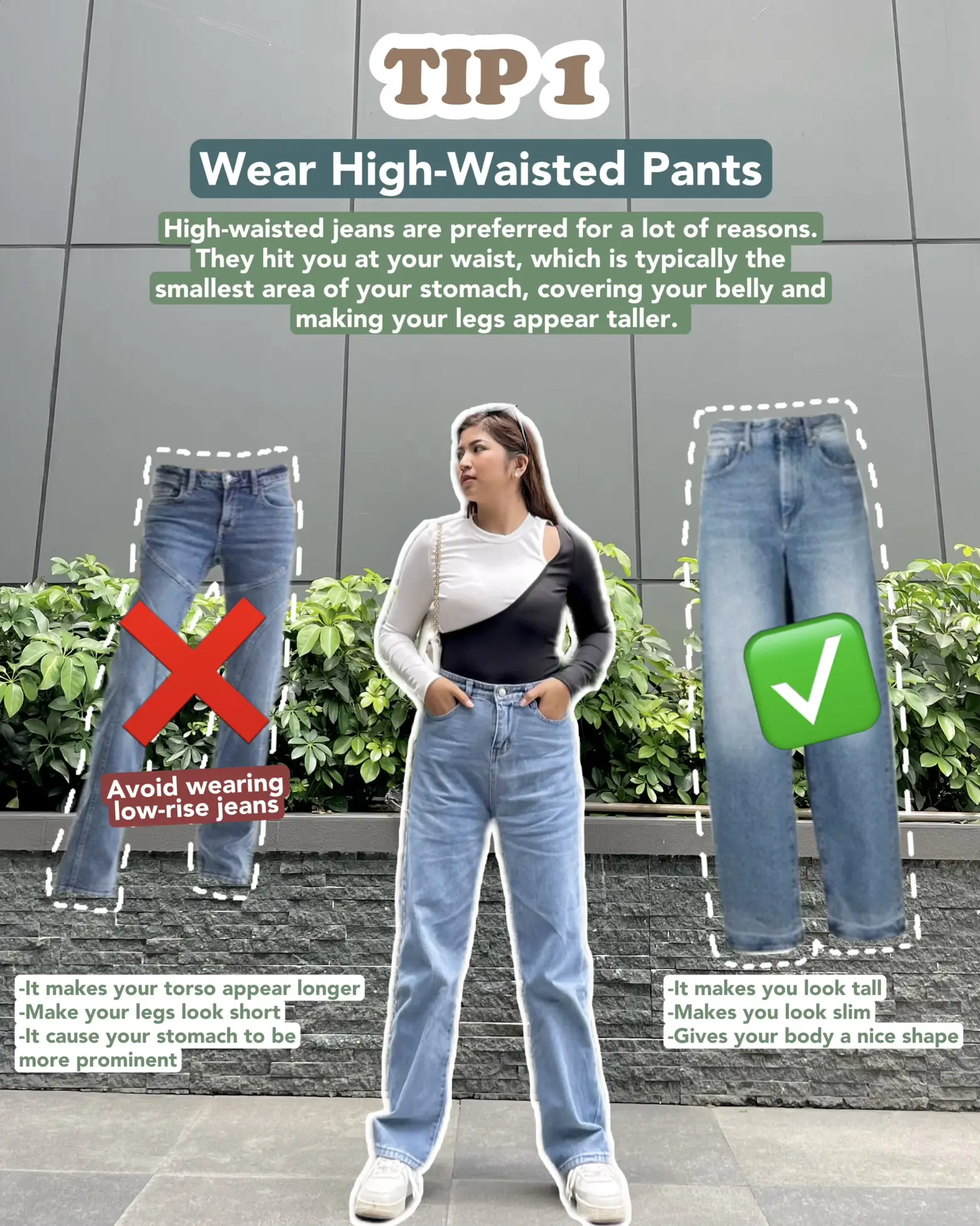 Why You Should Wear High-Rise Pants  How to Wear High-Rise Pants 