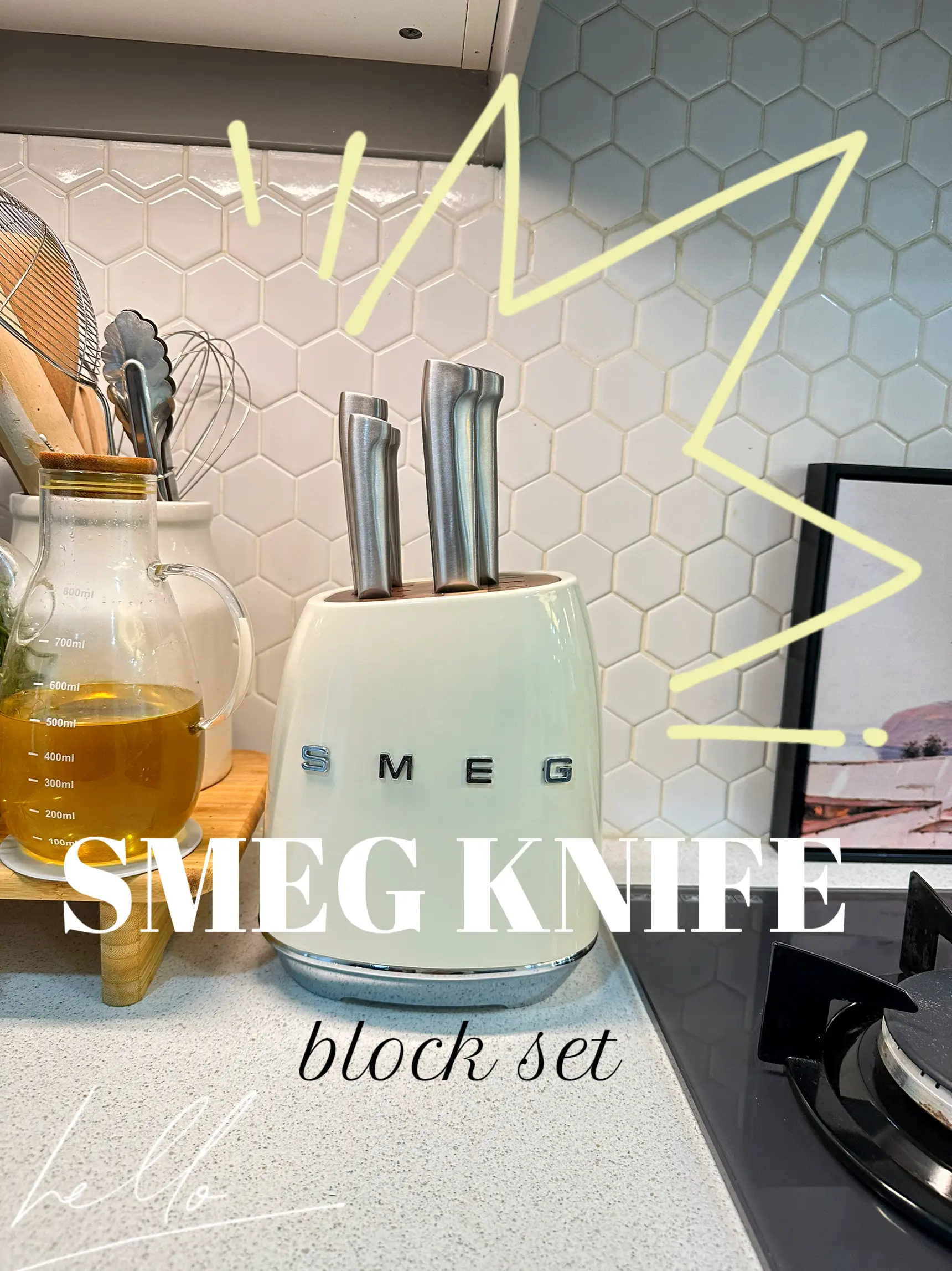 😍 Must Have Knives Set, My SMEG Knives Block Set, Gallery posted by Azie  🍋