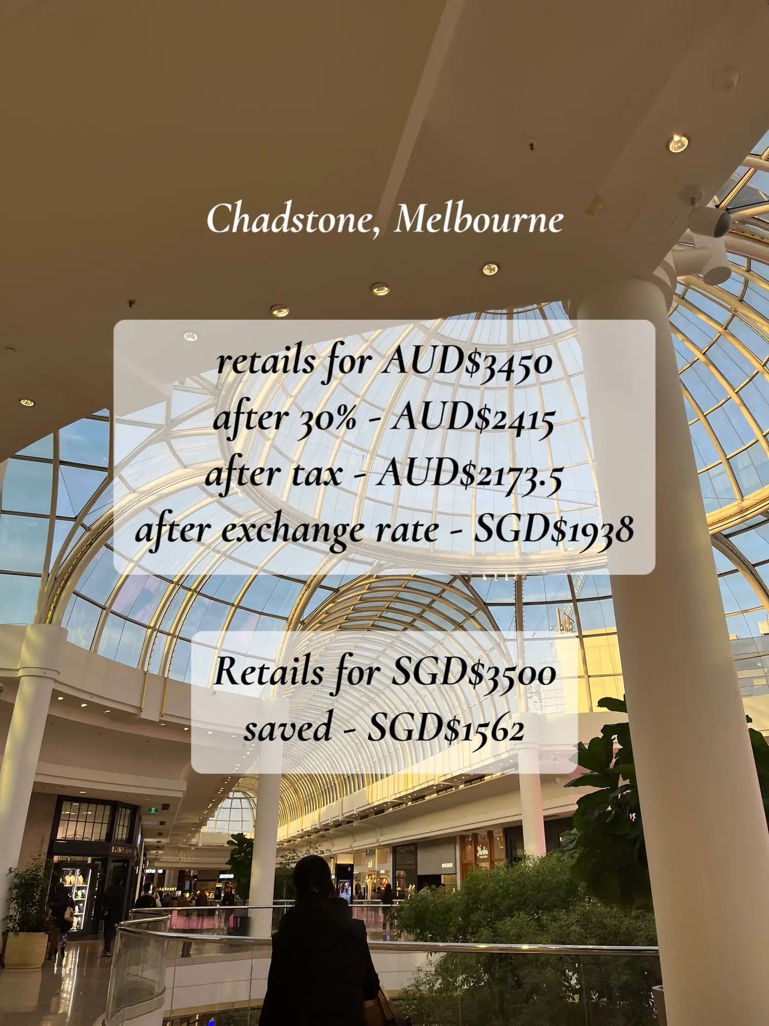 Chadstone balenciaga outlet