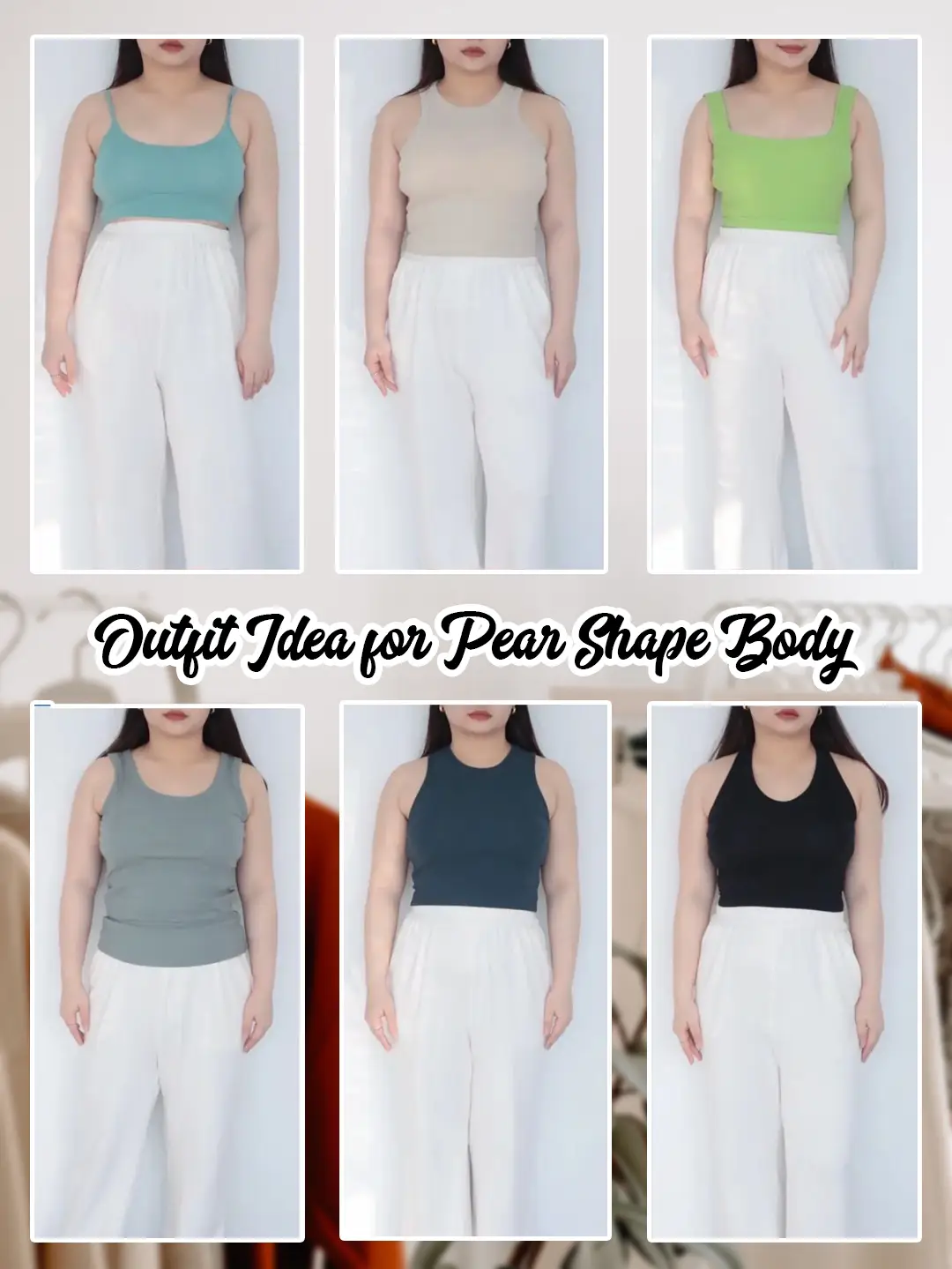 Pear Body Shape Outfit Ideas