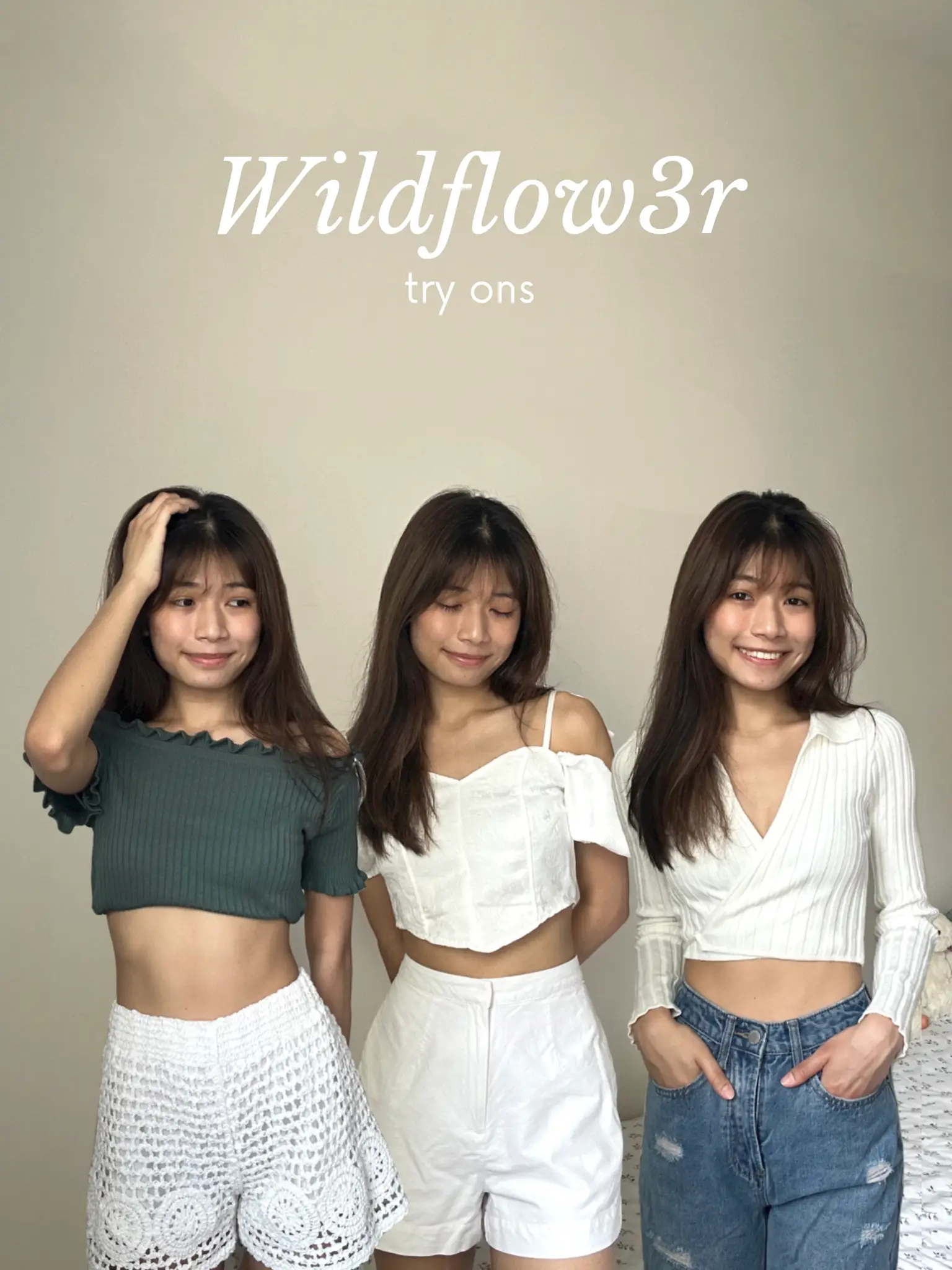 BRANDY MELVILLE NOW SHIPS TO SG & my try-ons🤭, Gallery posted by yuki  ⋆˚✿˖°