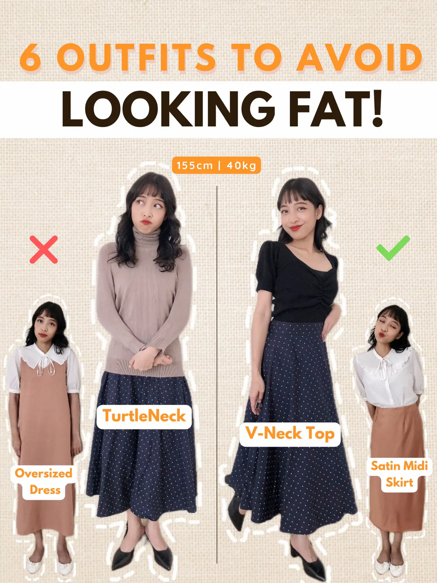 Outfits that make you look FAT Gallery posted by Zureen Lemon8