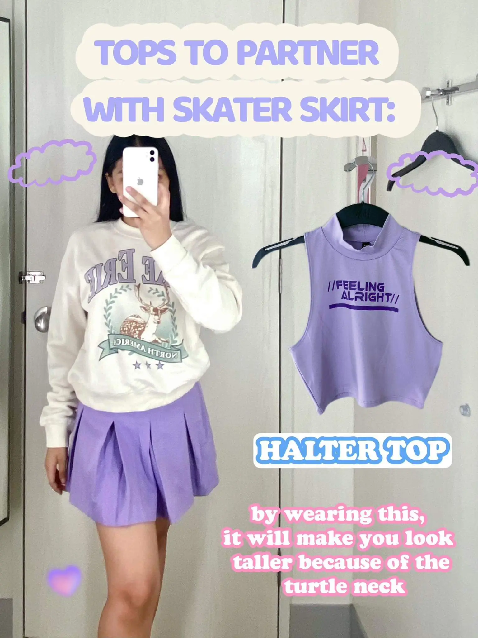 what to partner in skater skirt Gallery posted by Jheanne