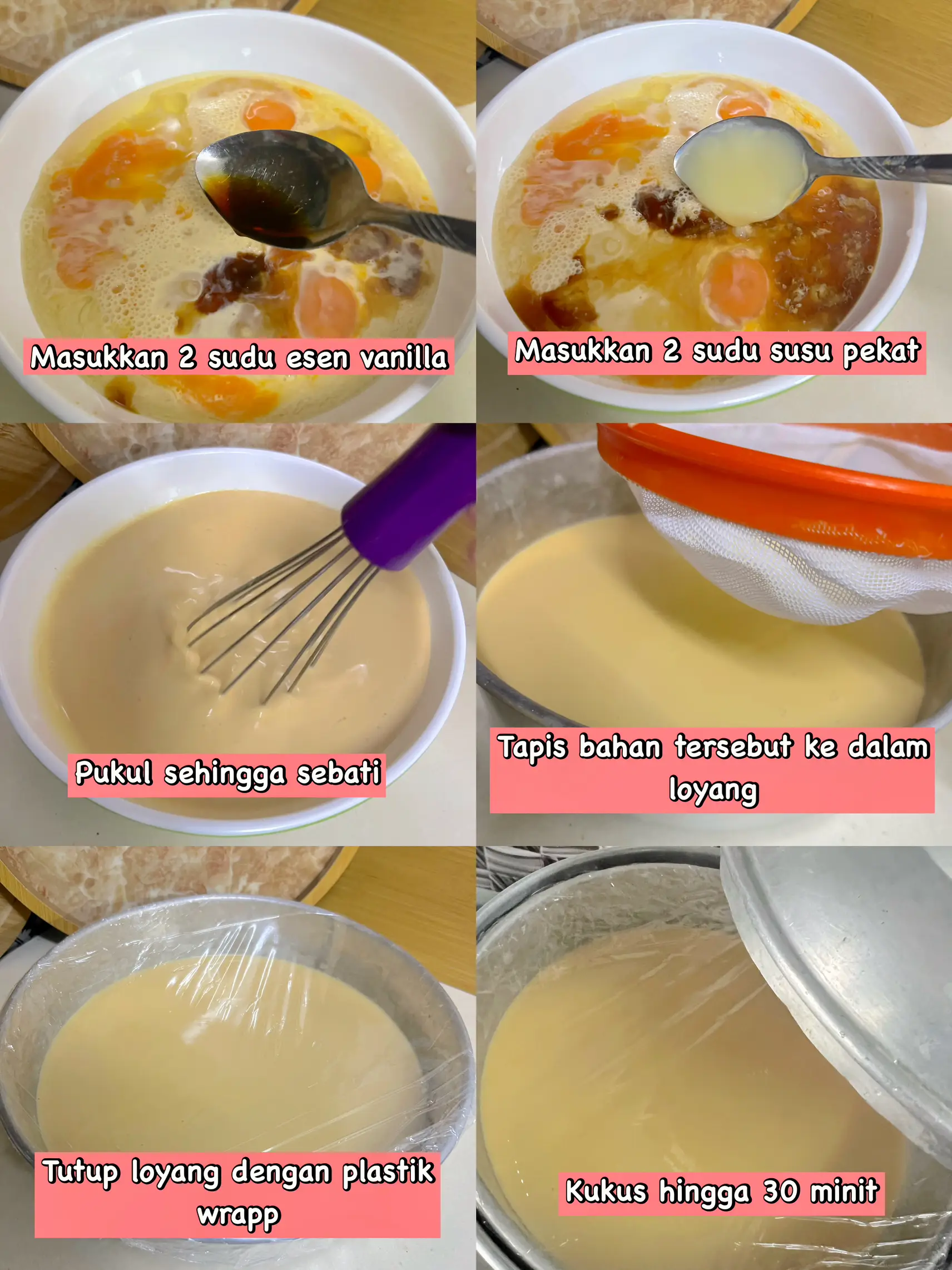 Pudding caramel lembut dan sedap Galeri disiarkan oleh 𝓪𝓲𝓼𝔂𝓯𝓵𝓸𝔀𝓮𝓻𝓼•♡ 🌈 Lemon8