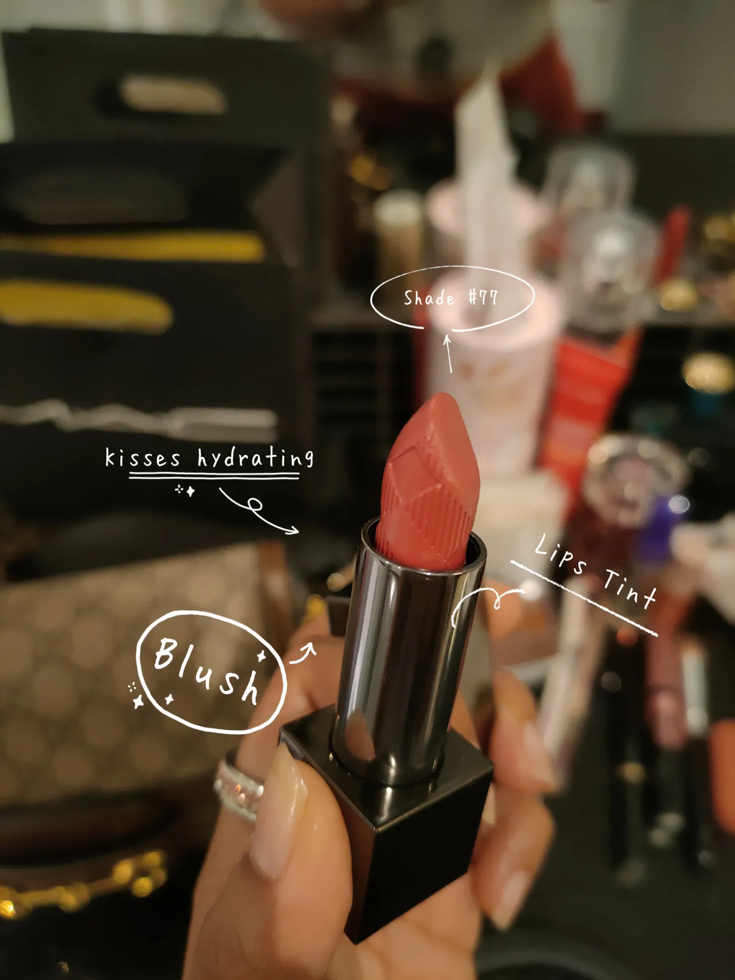 burberry kisses lipstick blush 77