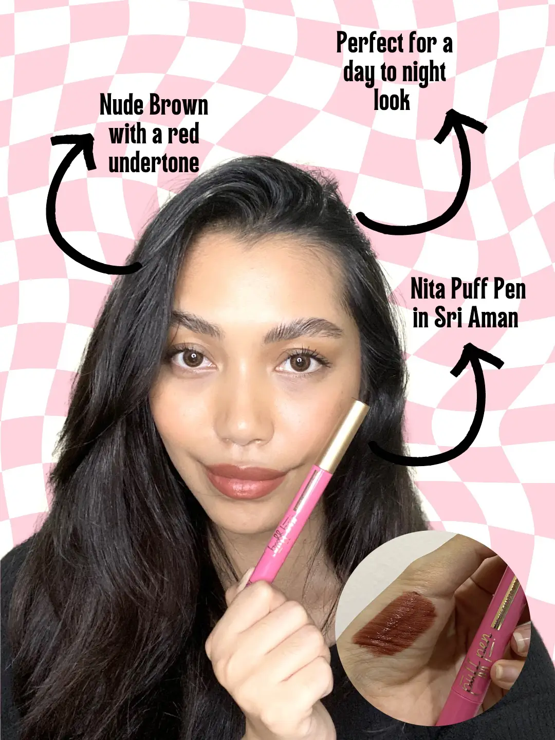 Top 4 Nude/Brown Lipstick, For Medium to Tan Skin, Galeri disiarkan oleh  aisya nuralysya