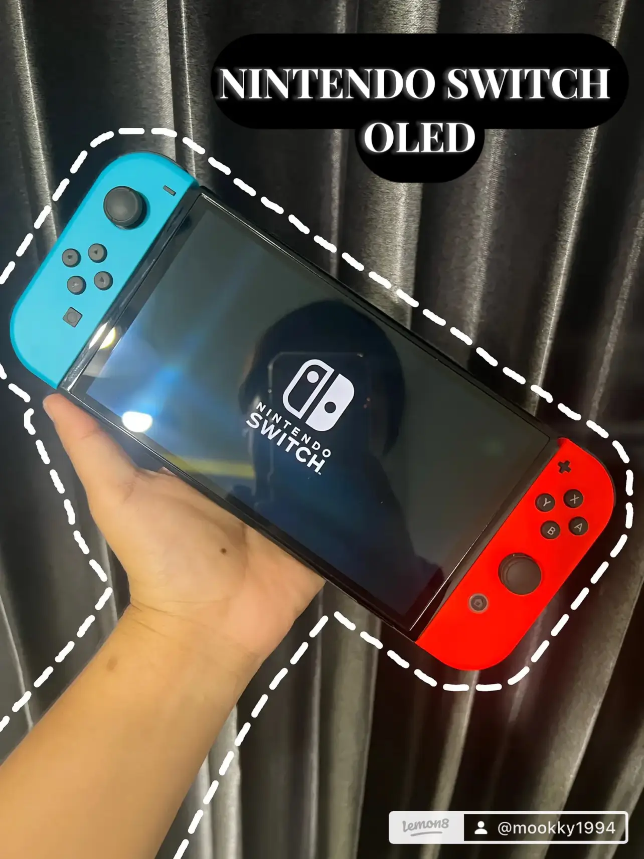 Nintendo Switch V2 Console - Neon Blue Red — GAMELINE