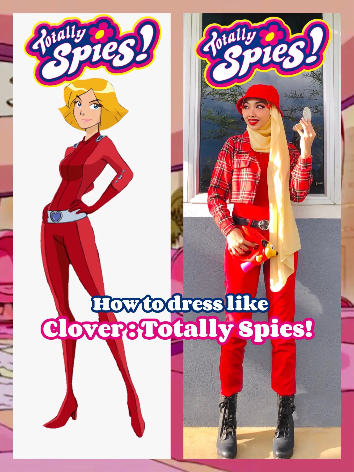 HOW TO DRESS LIKE CLOVER : TOTALLY SPIES ❤️ | Galeri disiarkan oleh Mim 🎀  | Lemon8