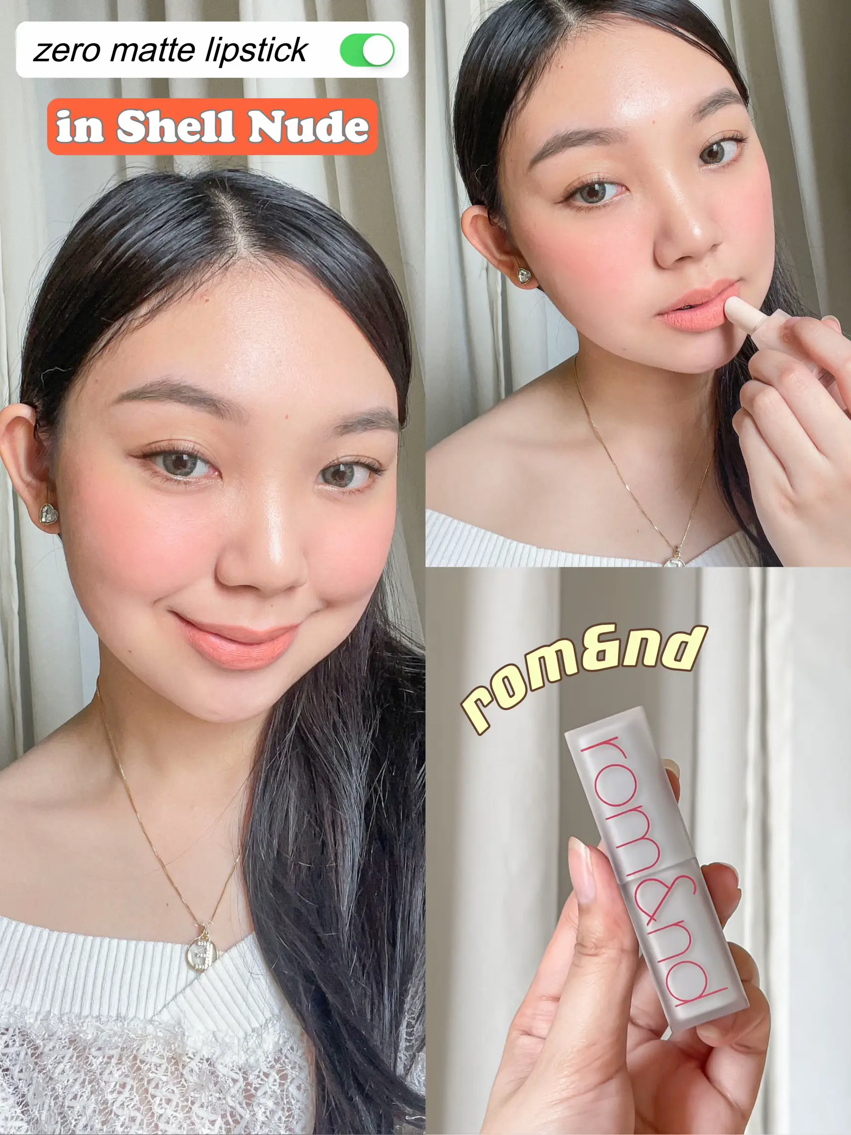 rom&nd Zero Matte Lipstick Muteral Nude