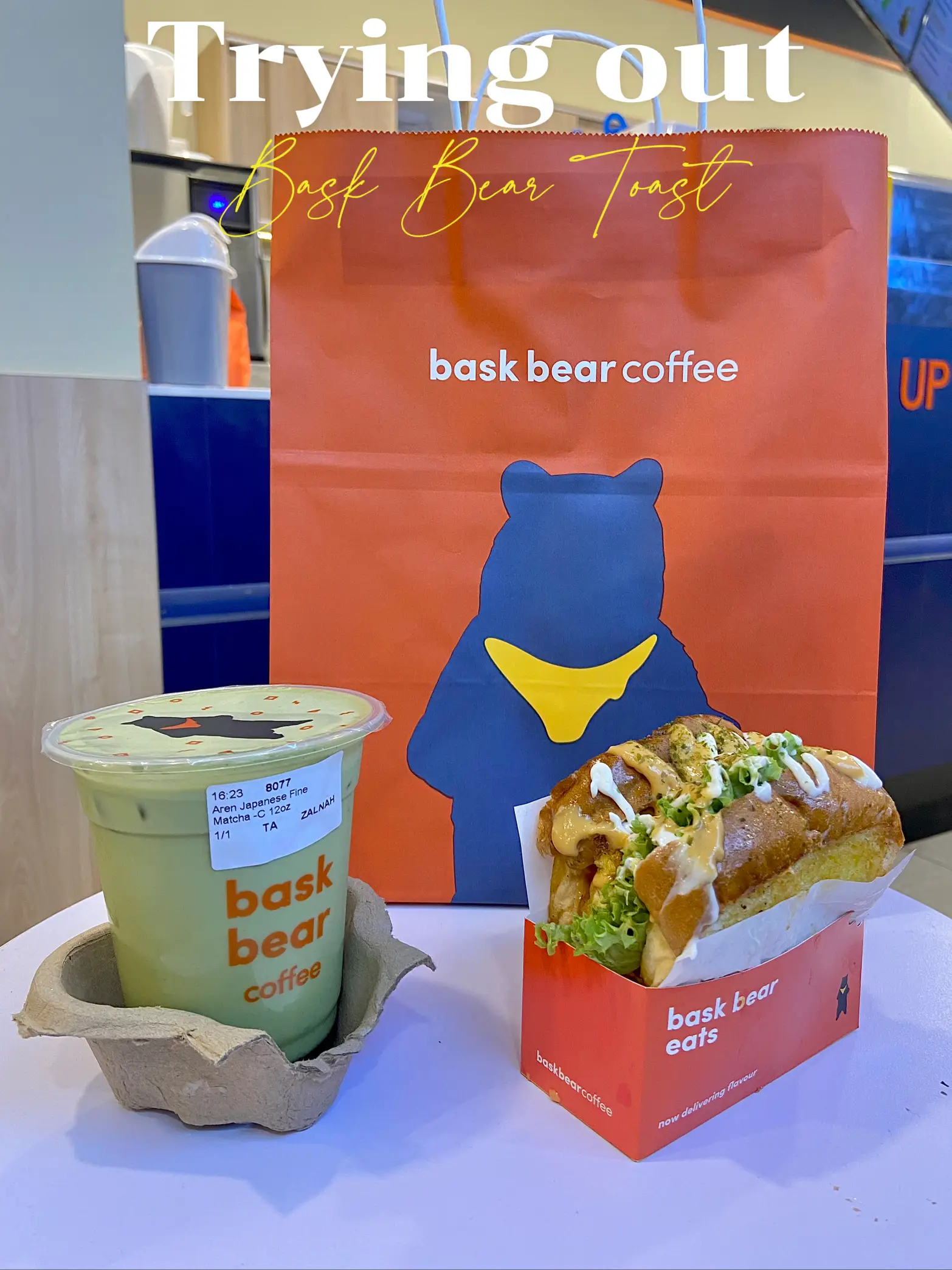 Trying out Bask Bear toast 🍞🥪 Galeri disiarkan oleh Zalah Khan Lemon8