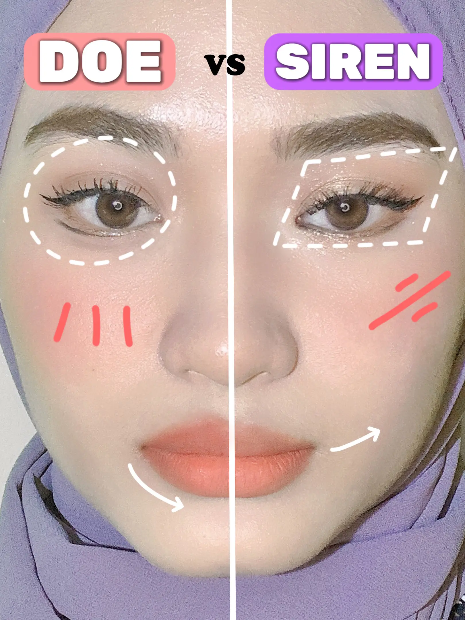 Doe Eyed Vs Siren Eyes | Gallery Posted By Mul | Lemon8