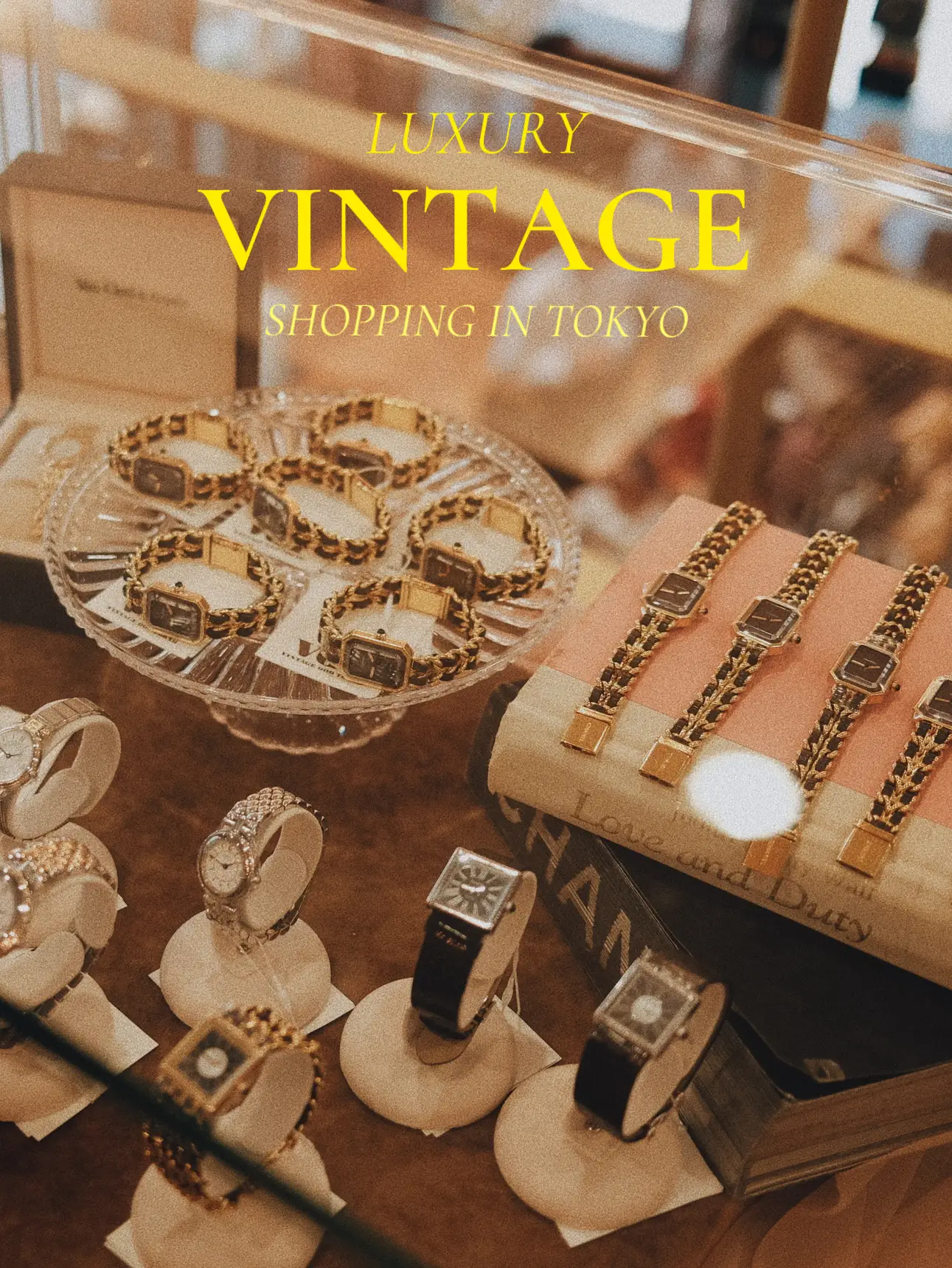 Tokyo 🇯🇵 Must-Visit Vintage Luxury Bag Shops