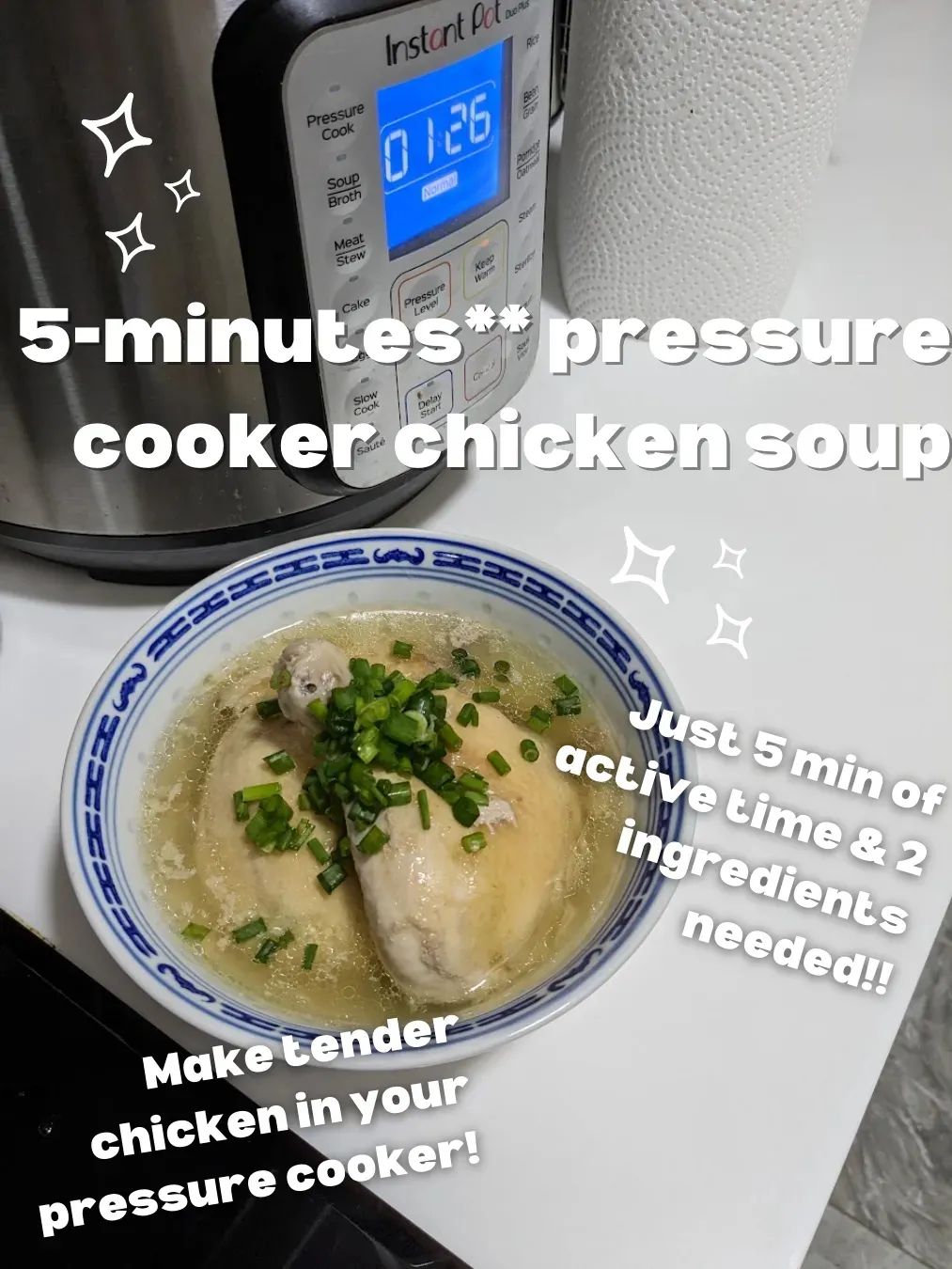 Chicken soup instant online pot time