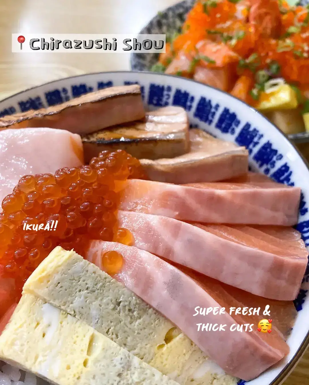 Sashimi Rice Bowl - Chirashi Don - Chloe Ting Recipes