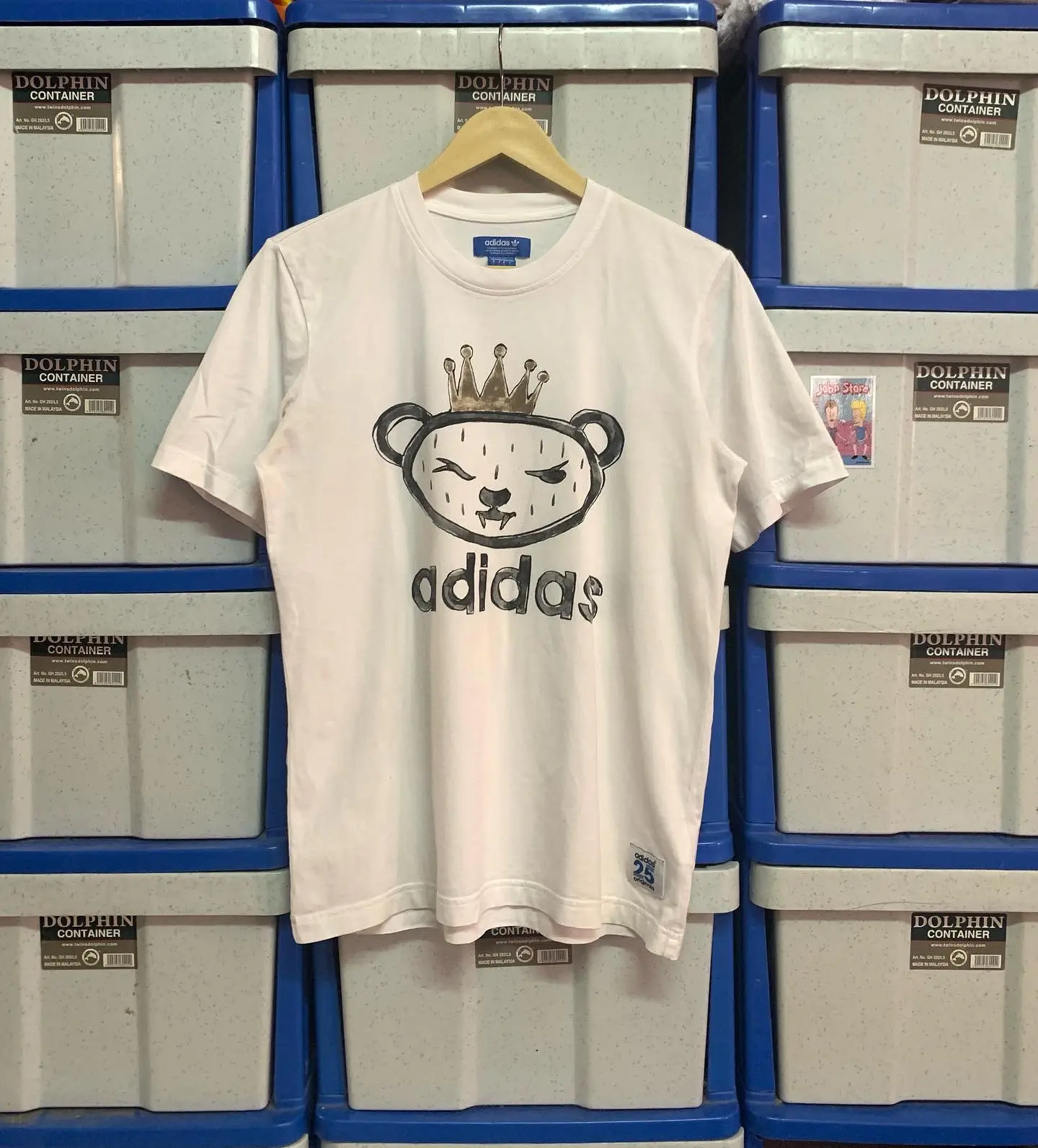 Adidas nigo bear t shirt online