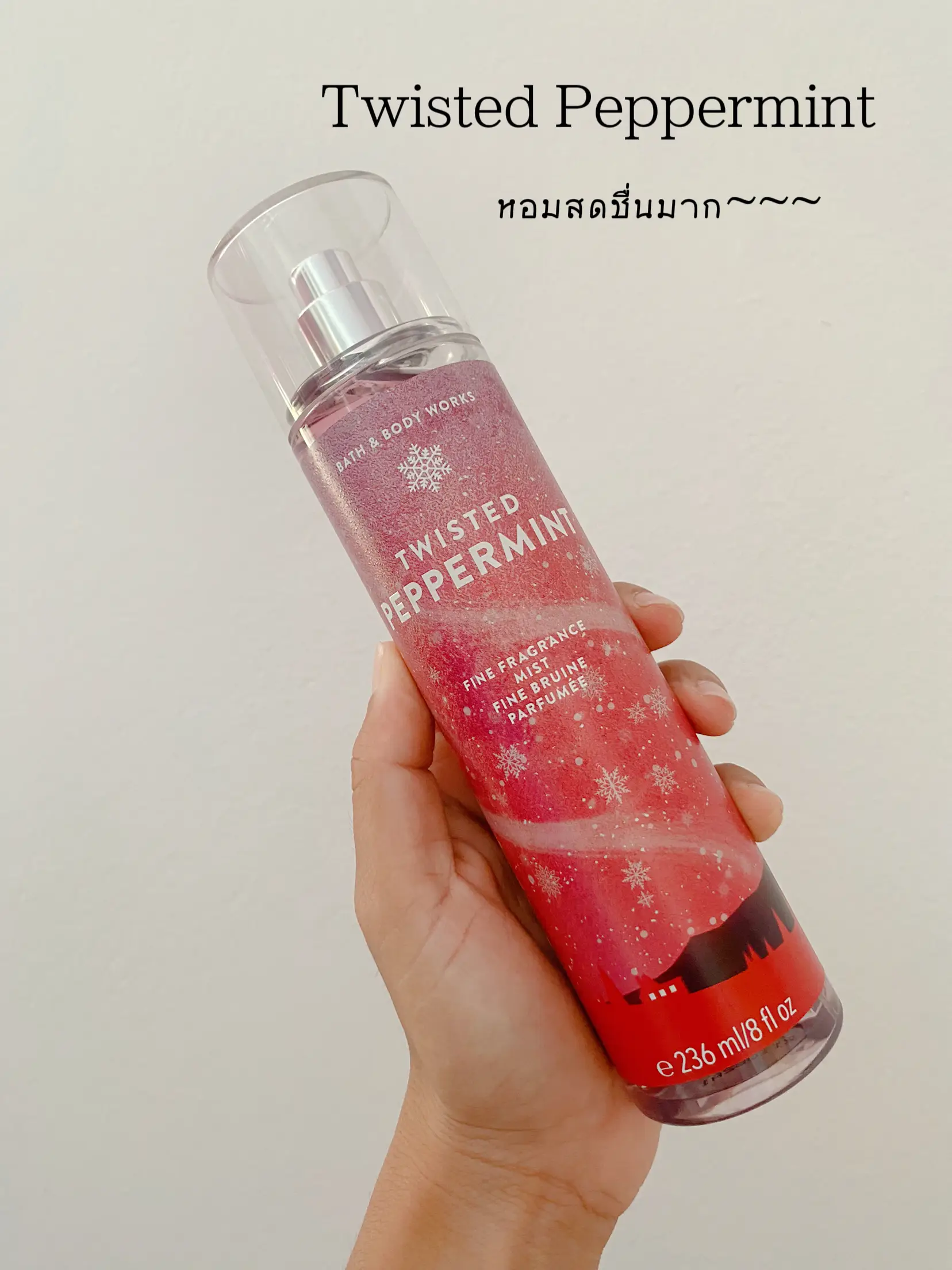 Twisted peppermint body online mist