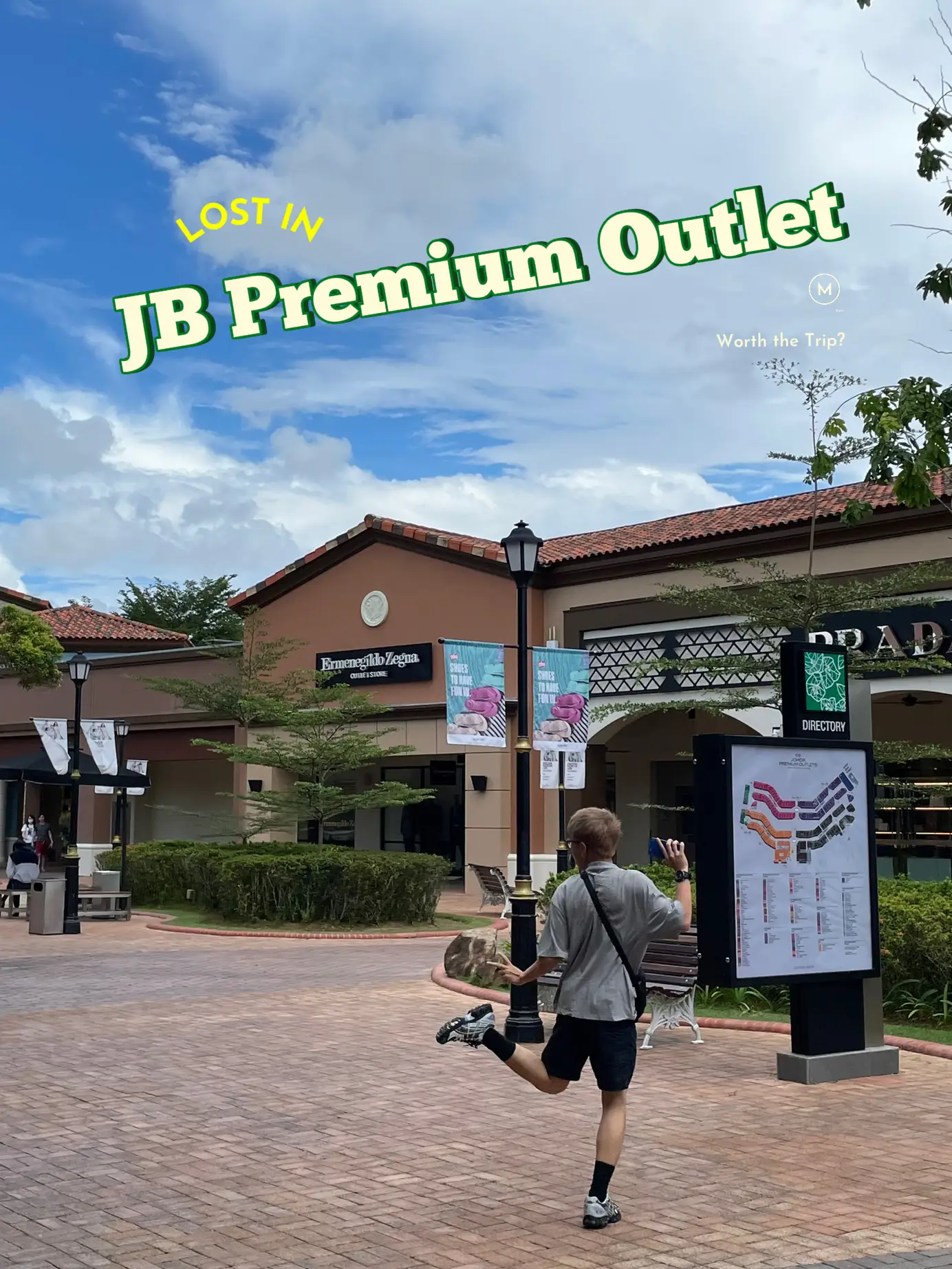 View of Johor Premium Outlets JPO, an Outlet Mall in Johor Bahru