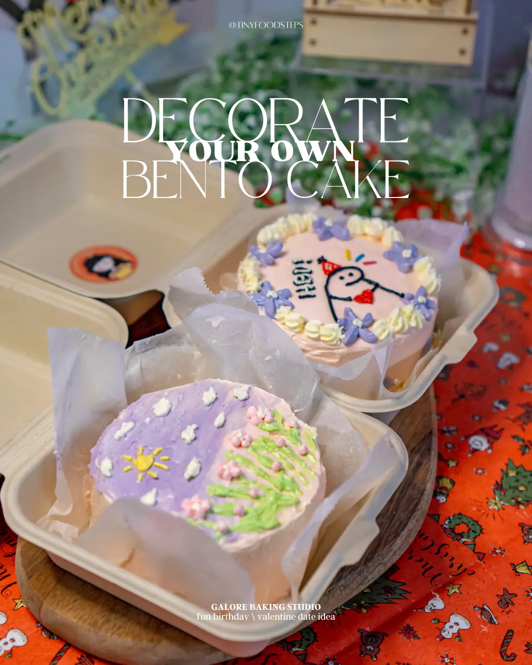 Birthday Lunchbox Bento Cake – The Couple That Bakes