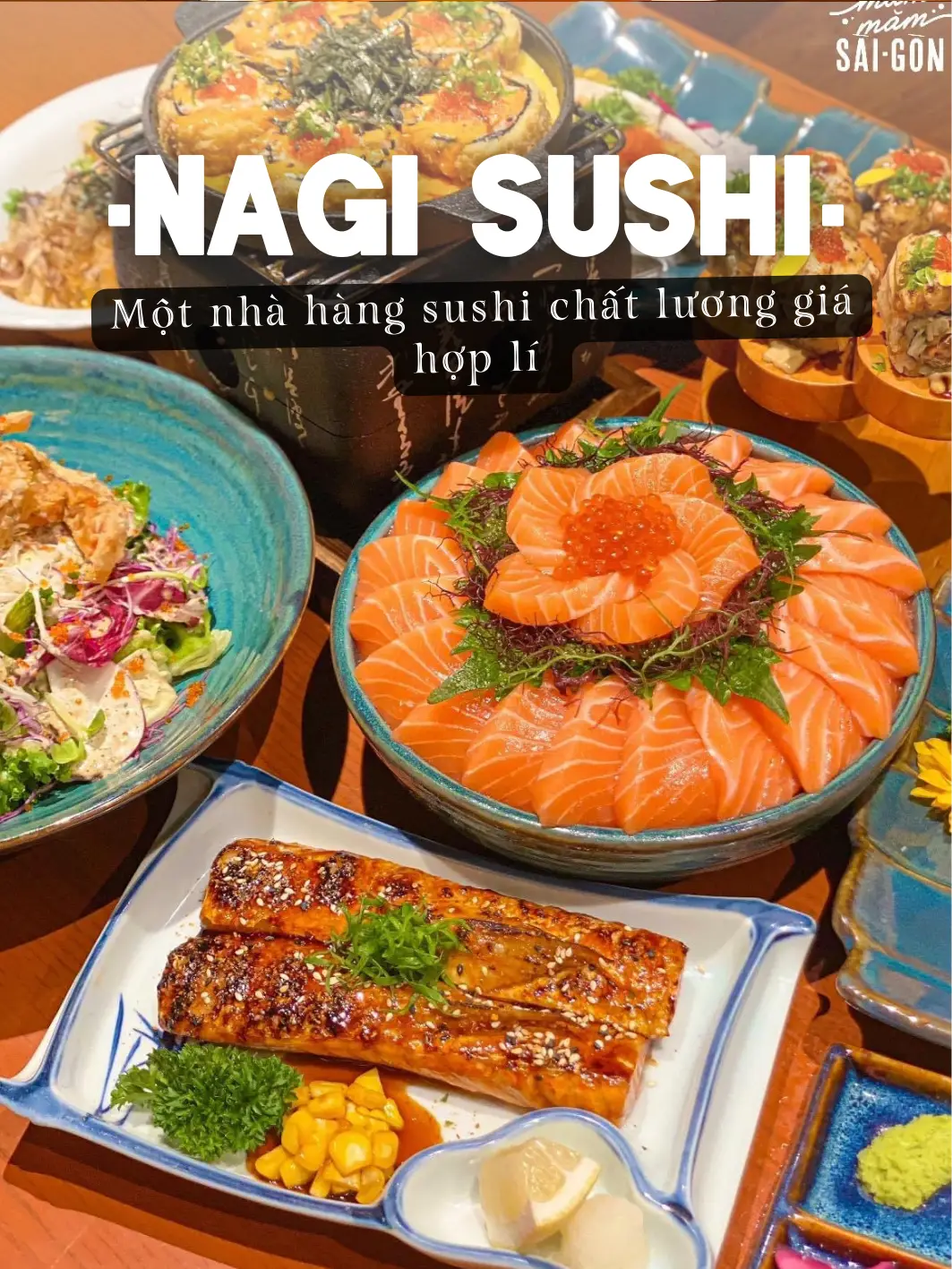 Đánh Giá Nagi Sushi - Sushi Ngon, Sạch, Tươi tại Bình Thạnh