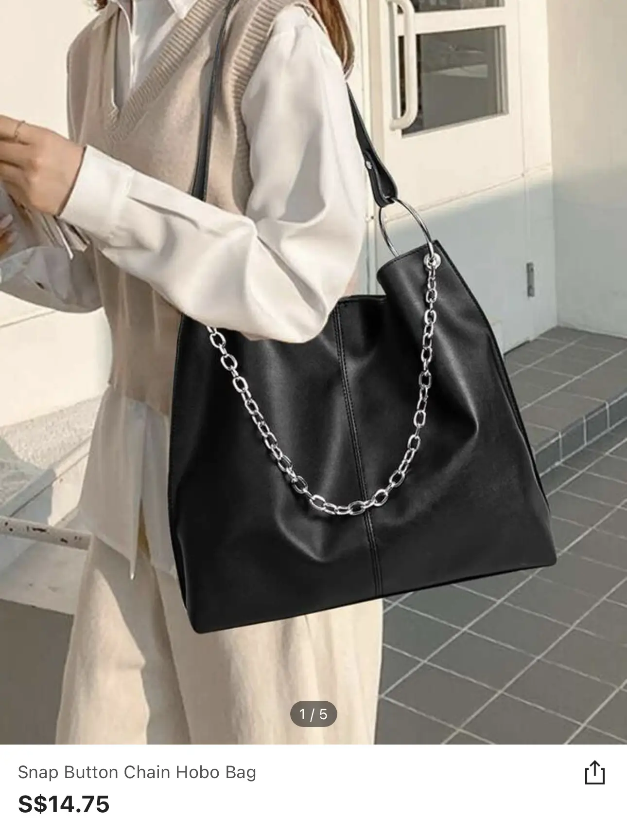 Fashion Look Featuring Shein Tote Bags and Shein Tote Bags by