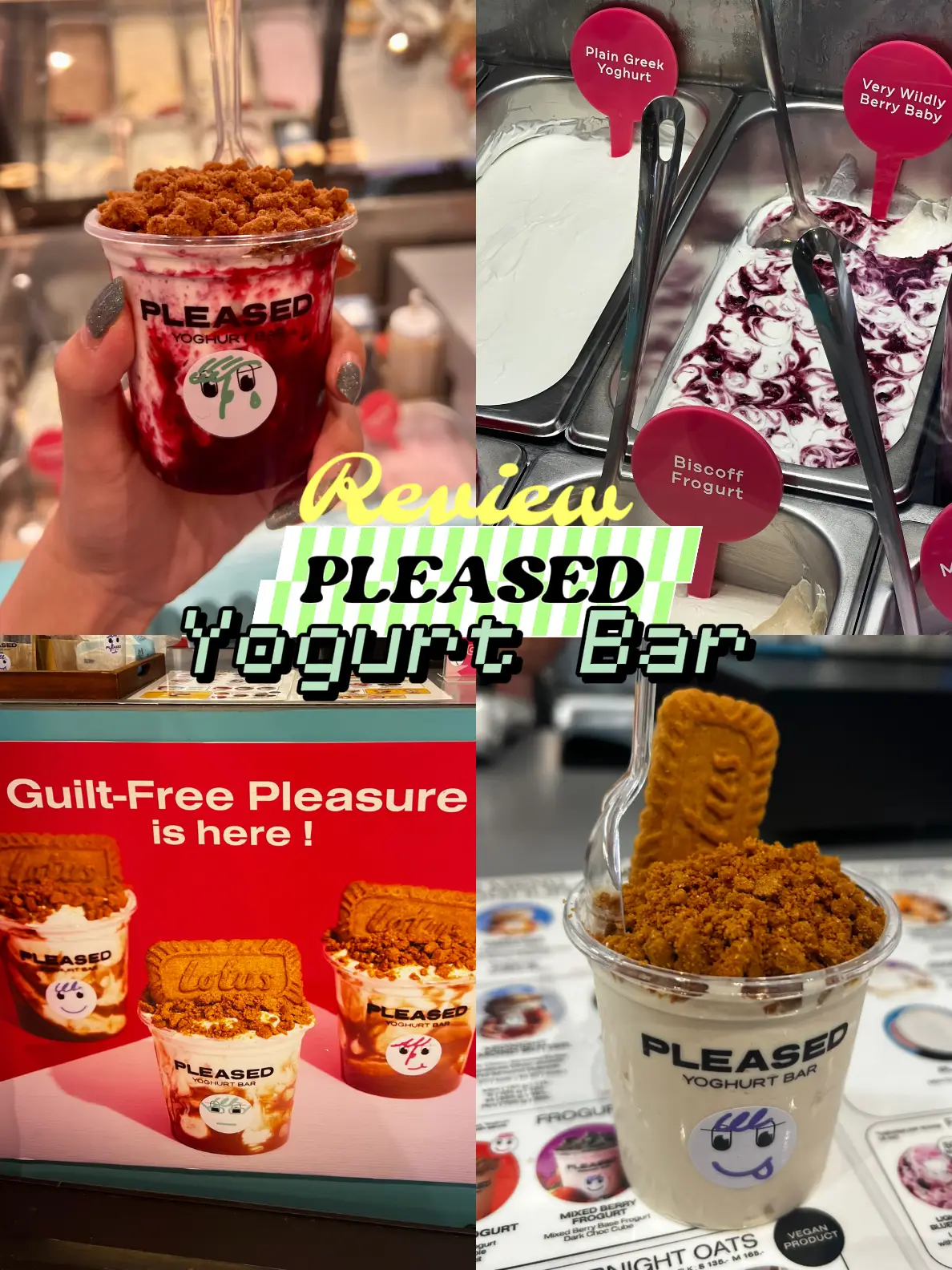 🌈PLEASED Yogurt Bar กรีกโยเกิร์ตที่อร่อยที่สุด!🫶🏻💖 แกลเลอรีที่โพสต์