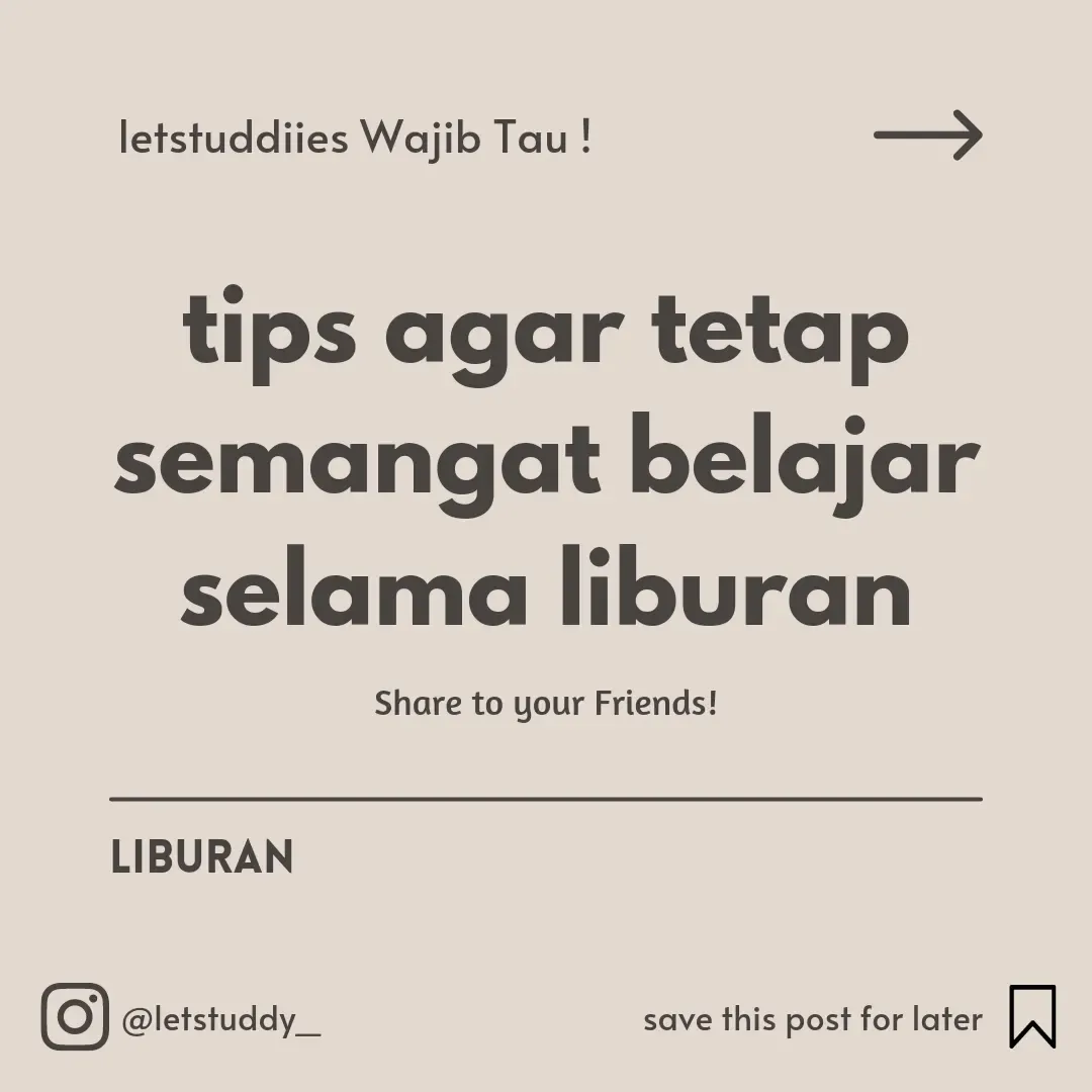 ༘♡ ·˚꒰ Tips Semangat Belajar Selama Liburan ꒱ ₊˚ˑ༄ | Galeri Diposting ...