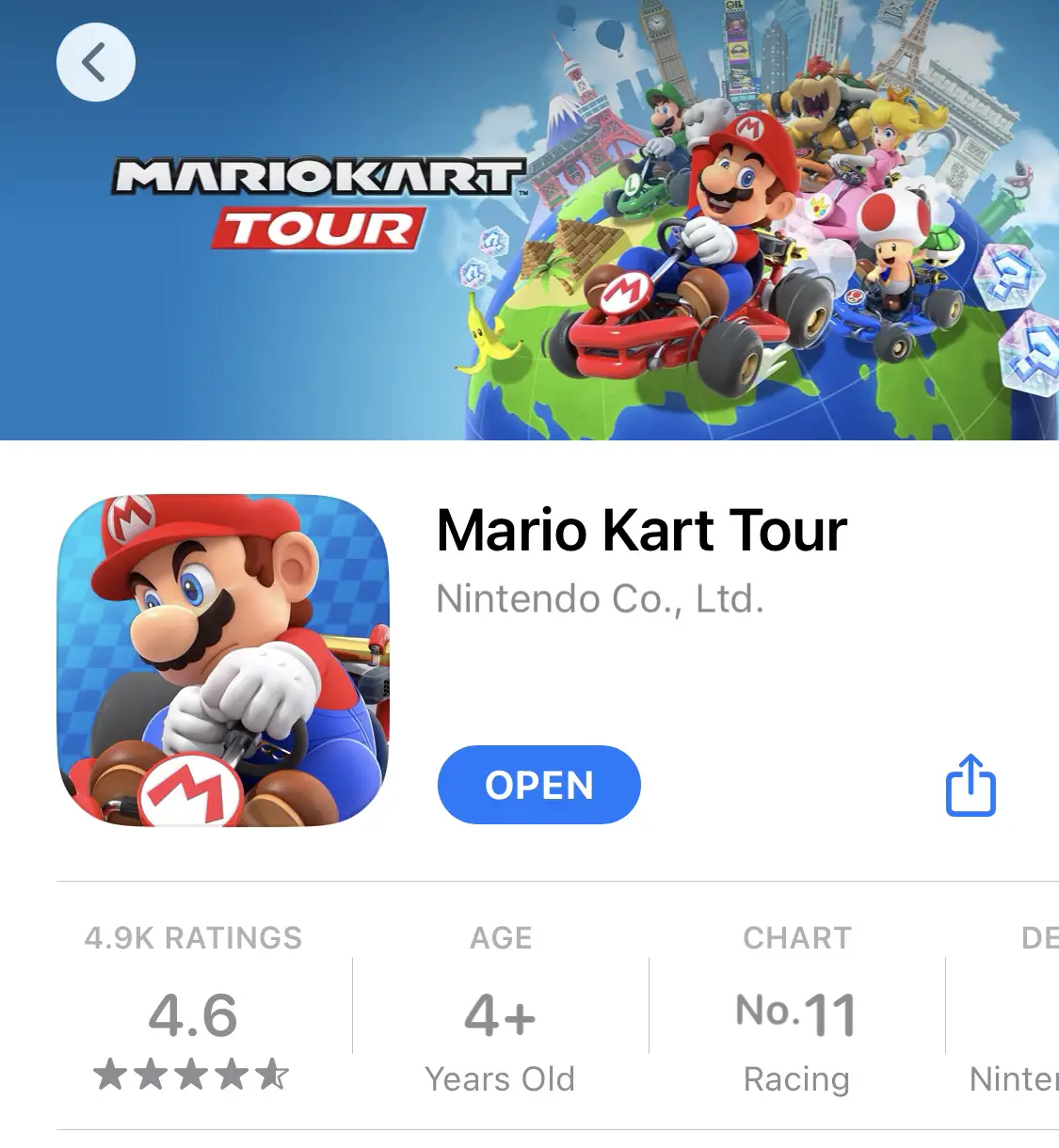 Mario Kart Tour by Nintendo Co., Ltd.