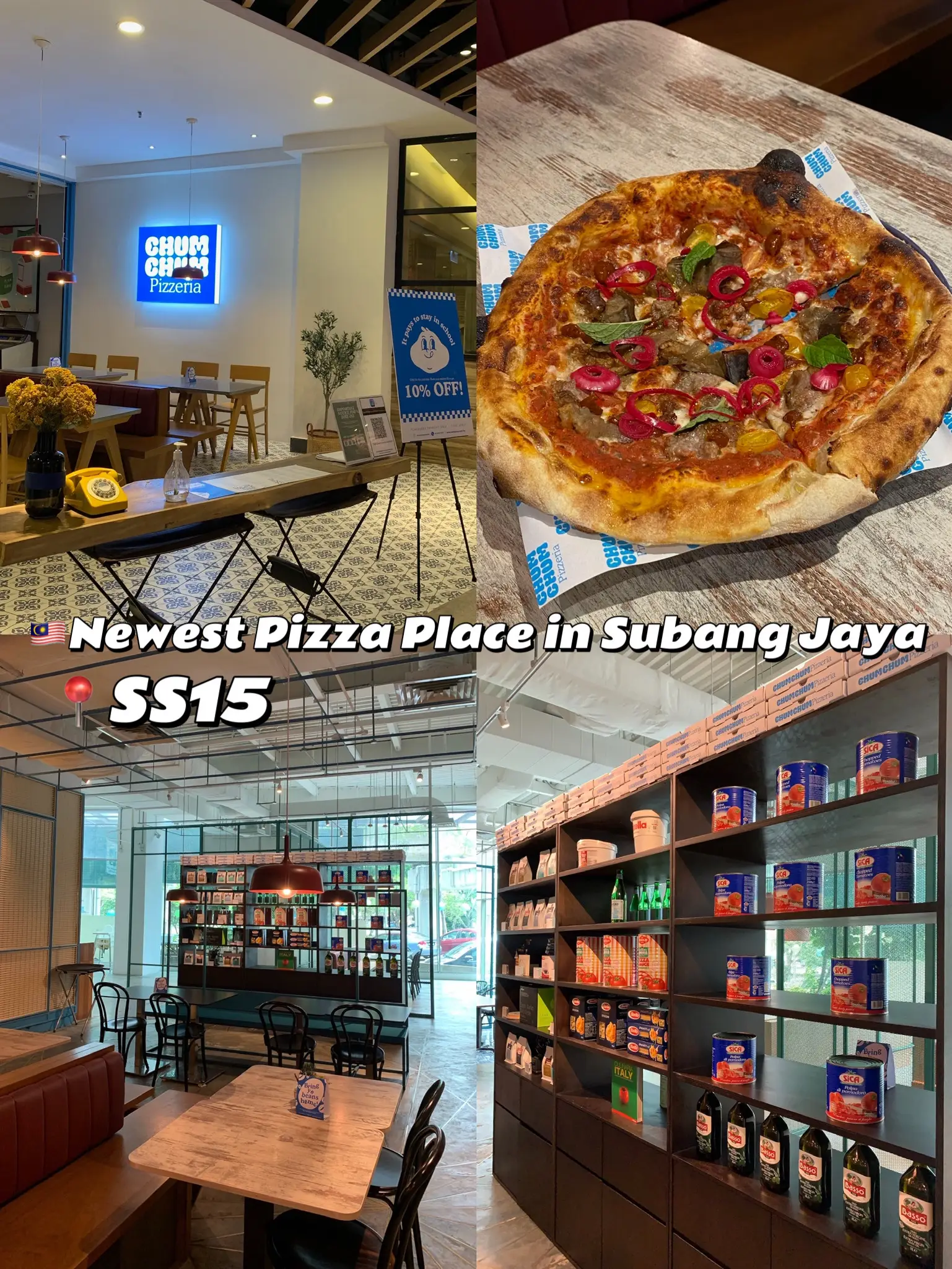 🇲🇾Subang Jaya Chum Chum Pizzeria Italian Galeri disiarkan oleh Annabel🦋 Lemon8