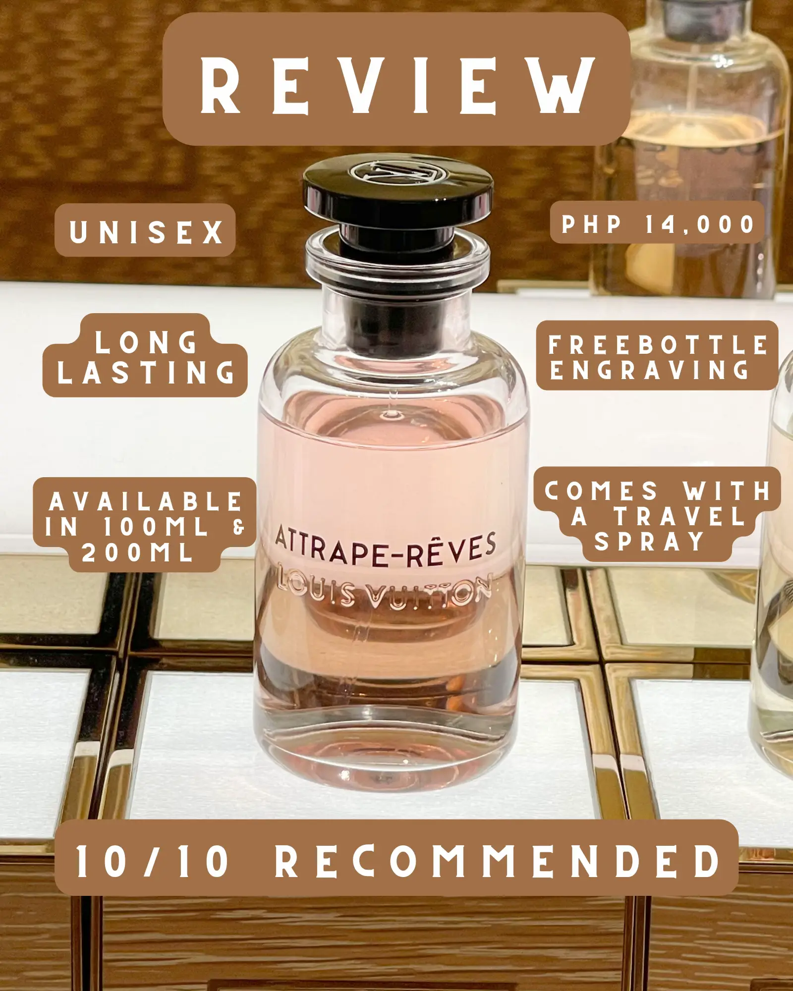 Louis Vuitton Attrape Reves Perfume 