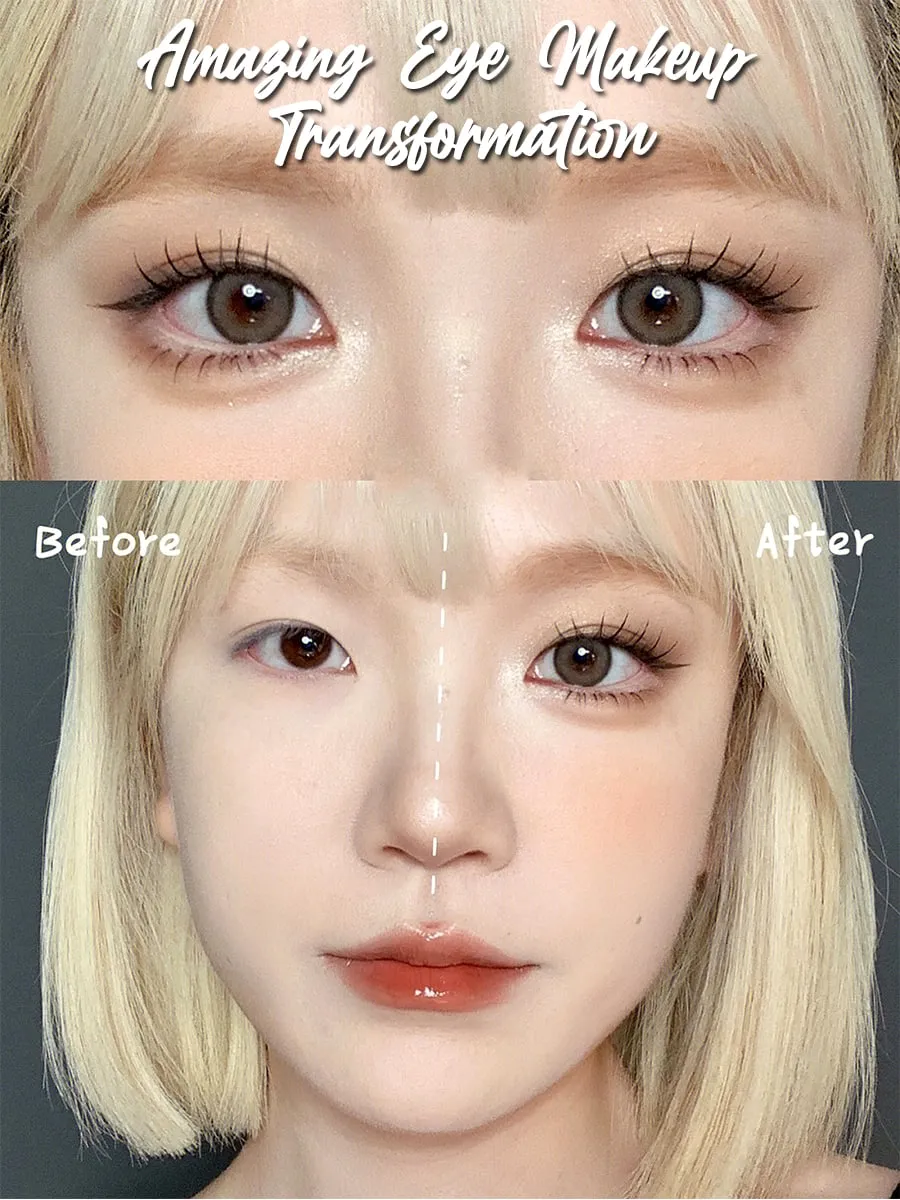 Amazing Eye Makeup Transformation
