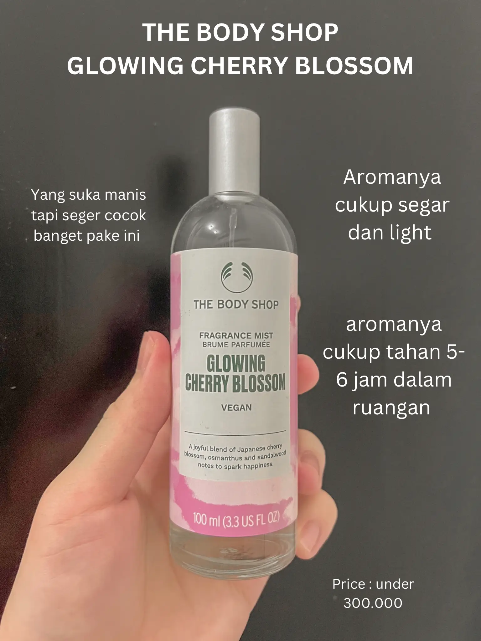 Glowing Cherry Blossom Body Mist