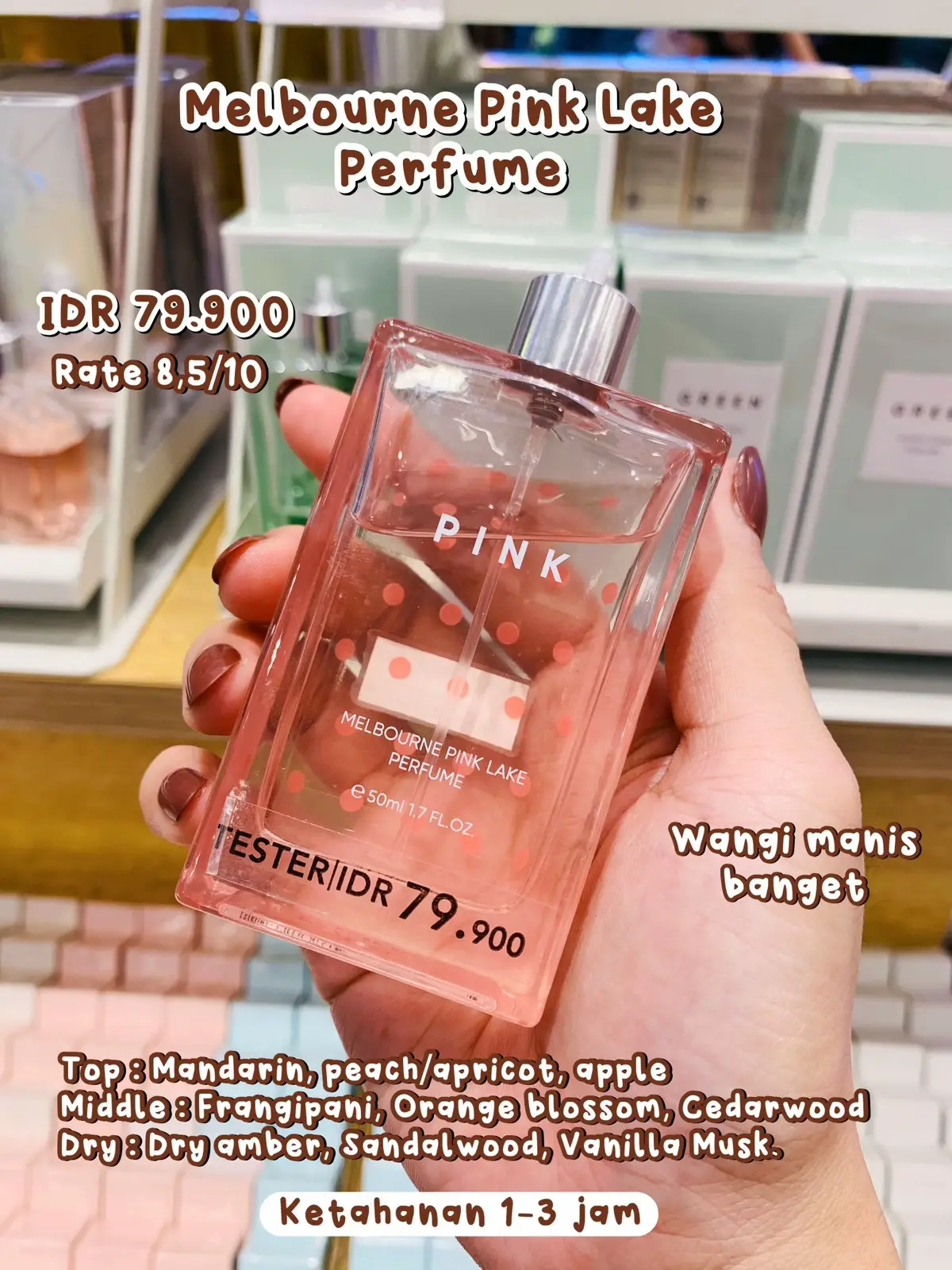 Melbourne pink lake online perfume