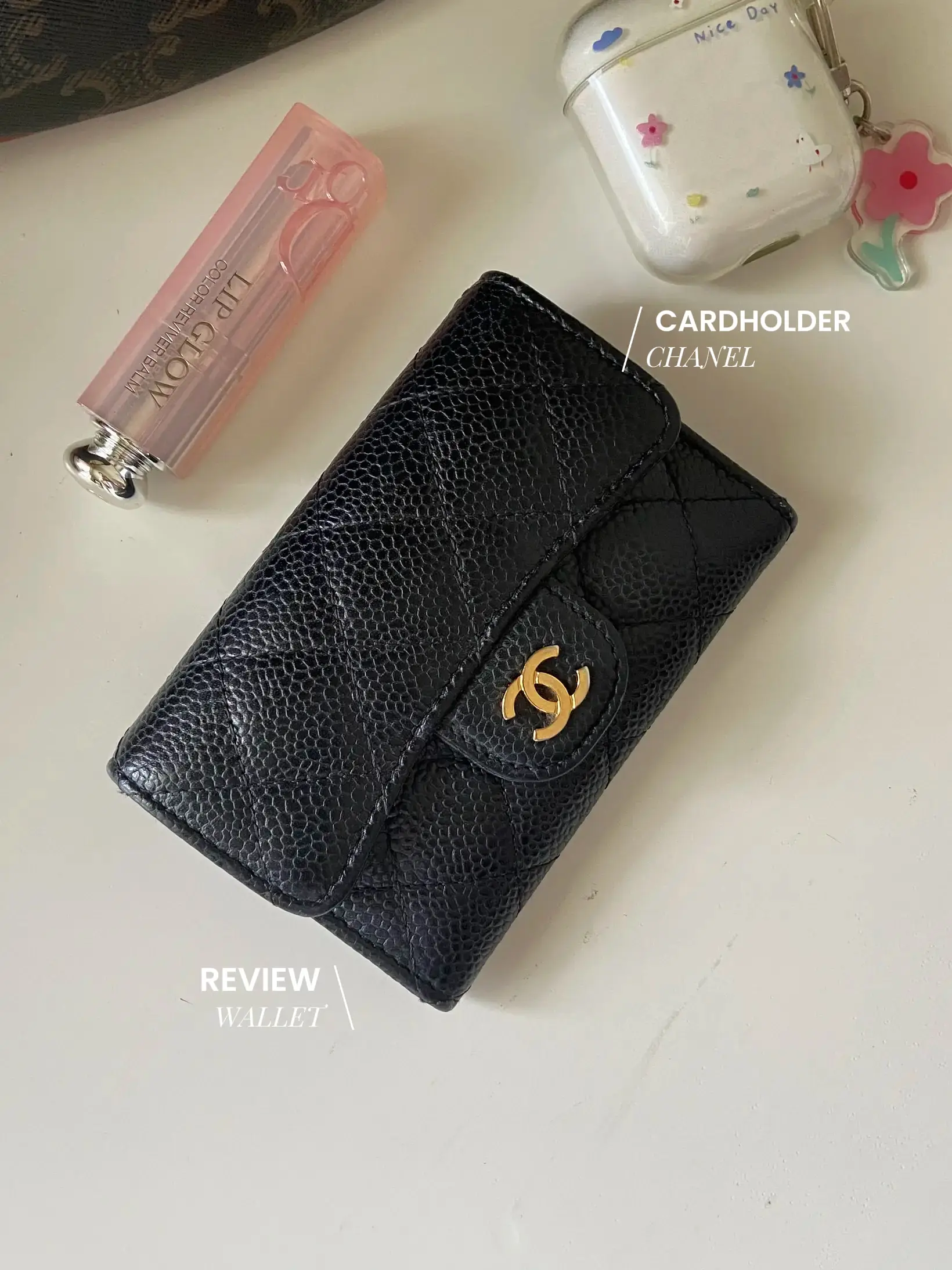 Review cardholder chanel used for 3 years + +