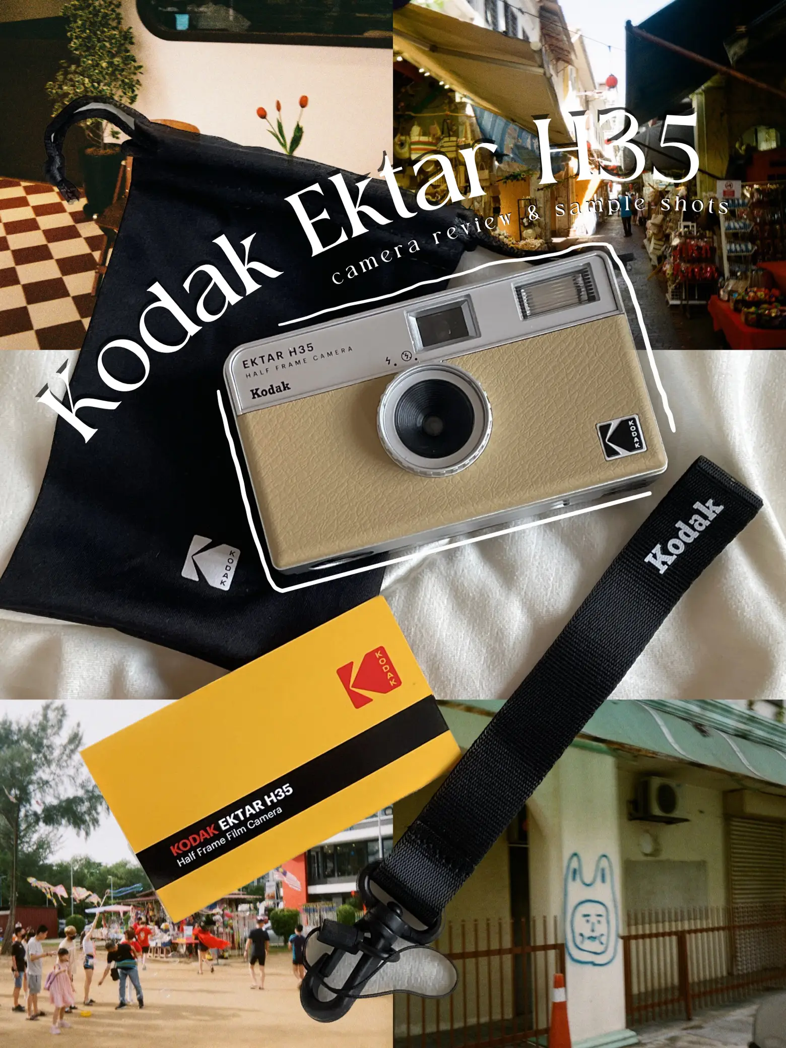 KODAK EKTAR H35 Half Frame Camera