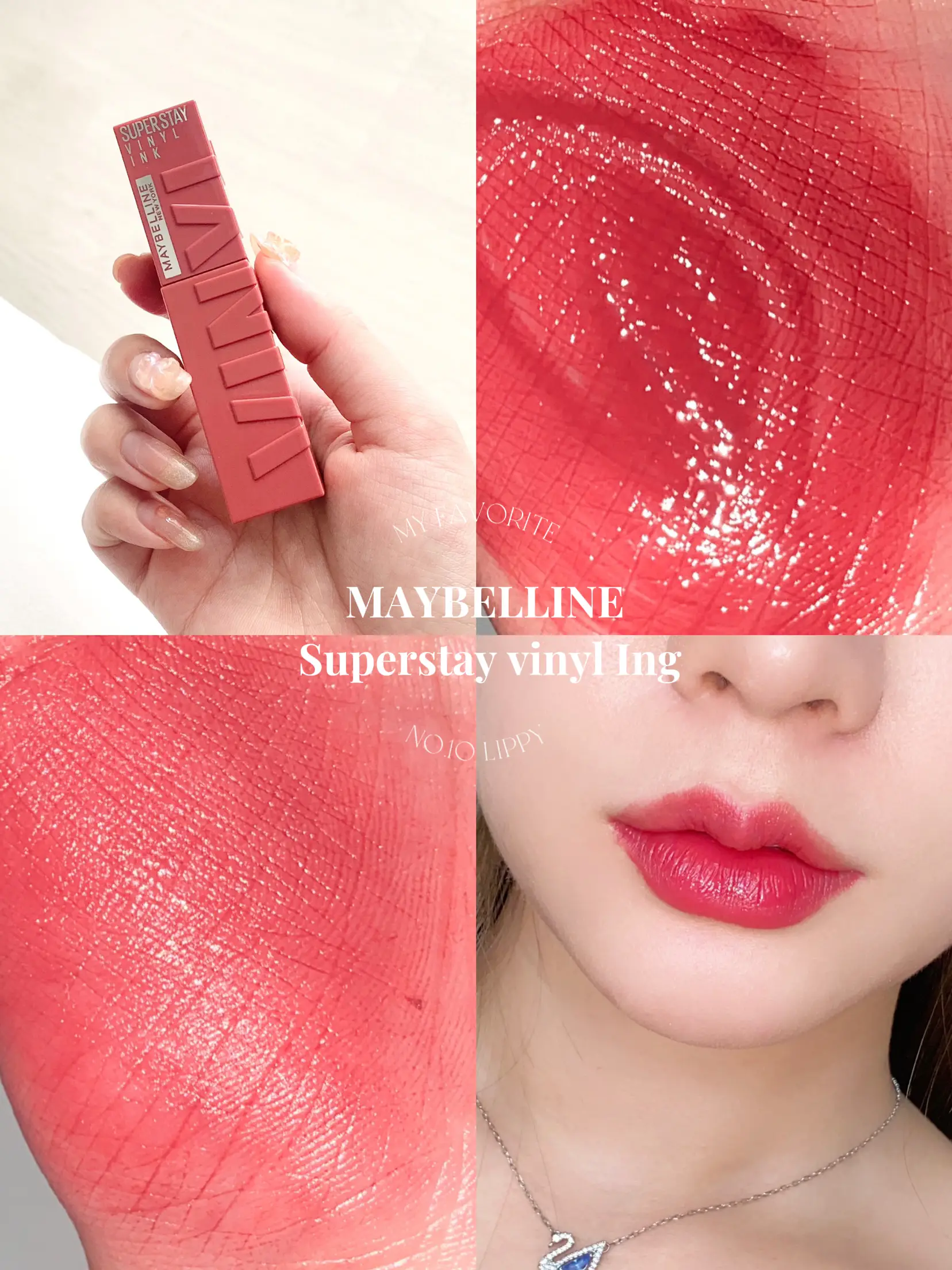 Buy Maybelline - SuperStay Vinyl Ink Liquid Lipstick - 10: Lippy